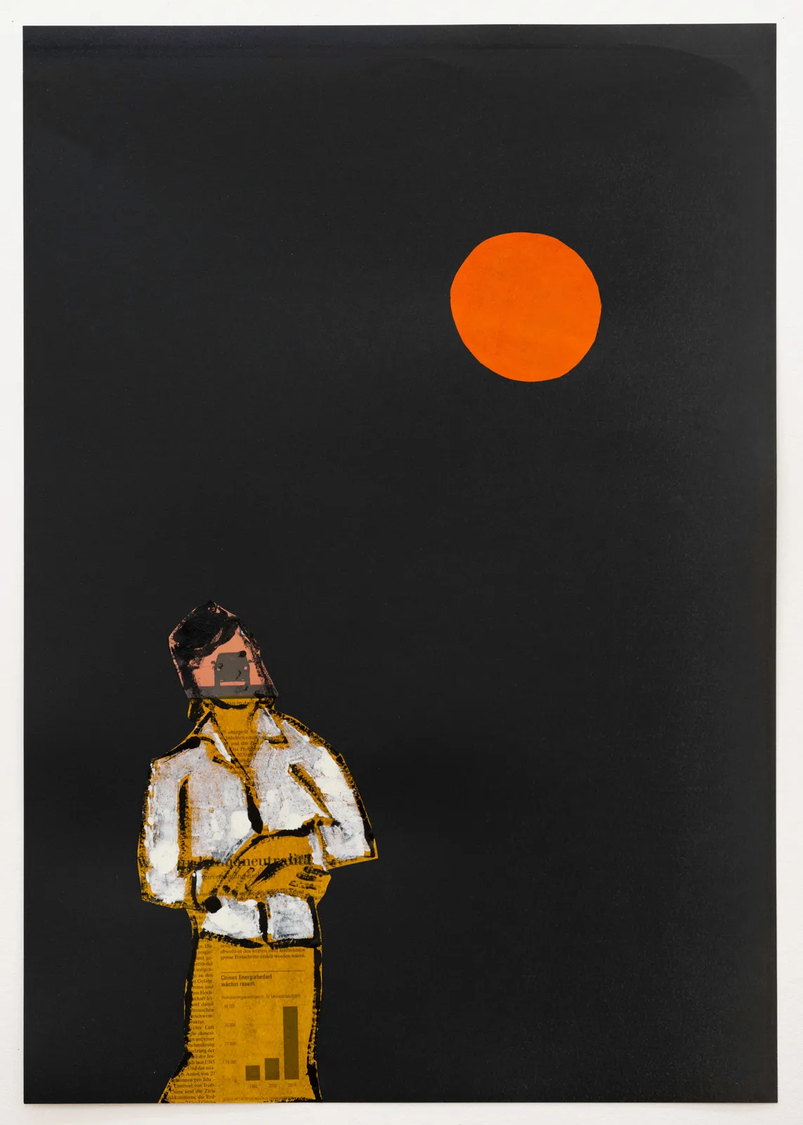 Zilla Leutenegger, Mondgesicht, 2022