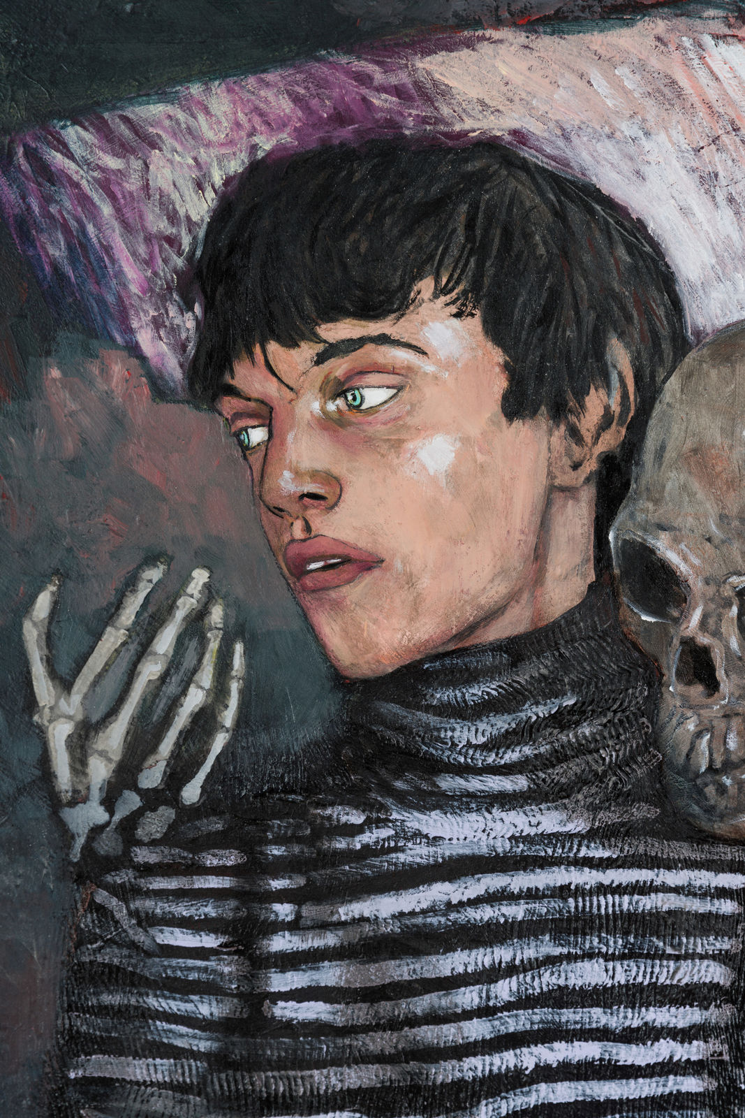 Hernan Bas, Last caress, 2024