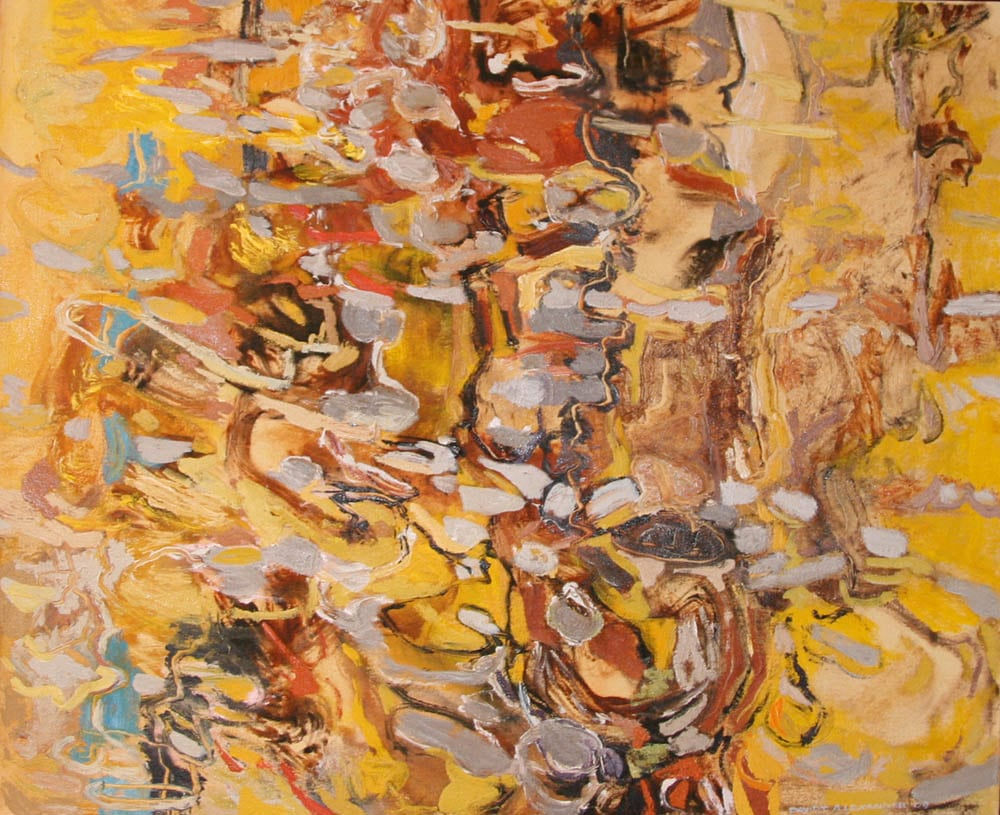 David T. Alexander, Grey Float Plates, 2009