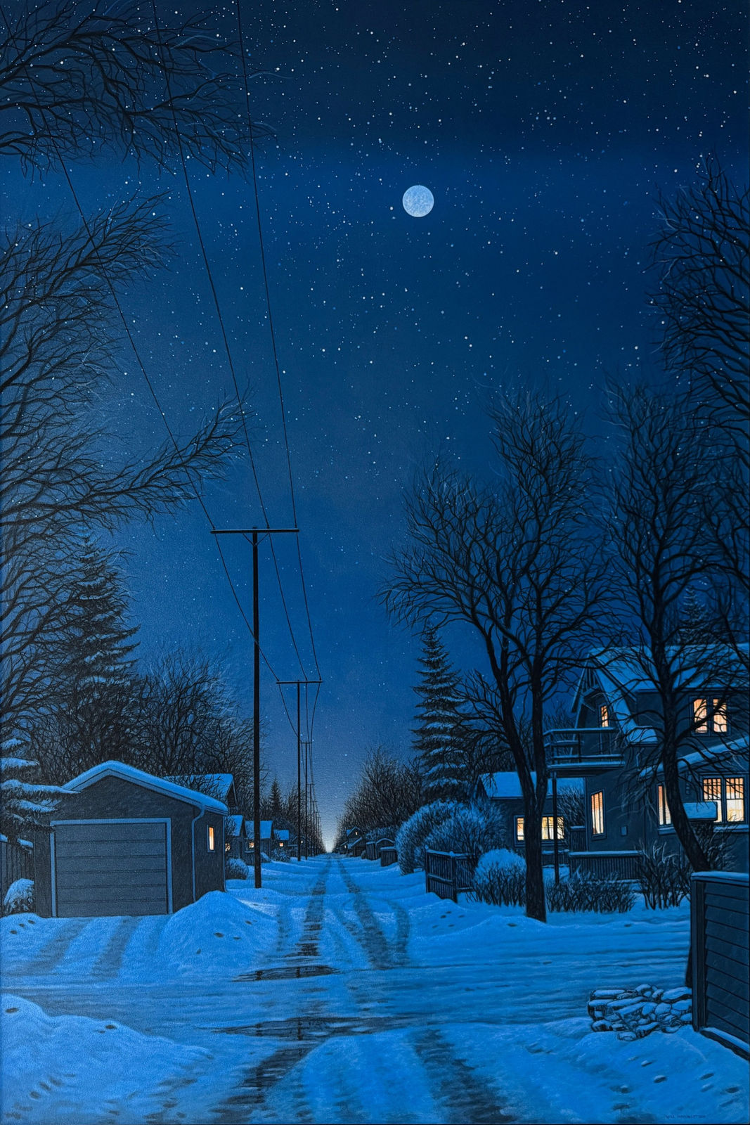 Wilf Perreault, Moonlit Silence, 2025