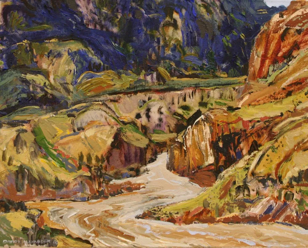 David T. Alexander, Canyon, Other BC, 2006