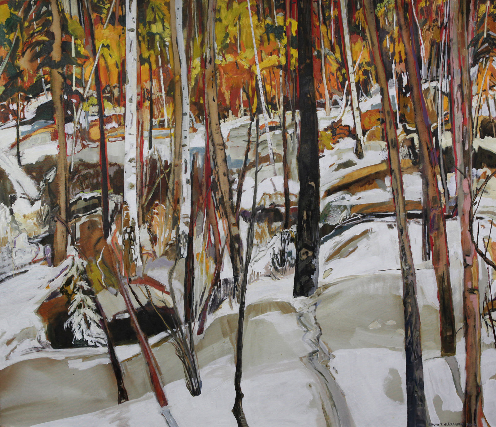 David T. Alexander, Overnight Melt Signals, 2016