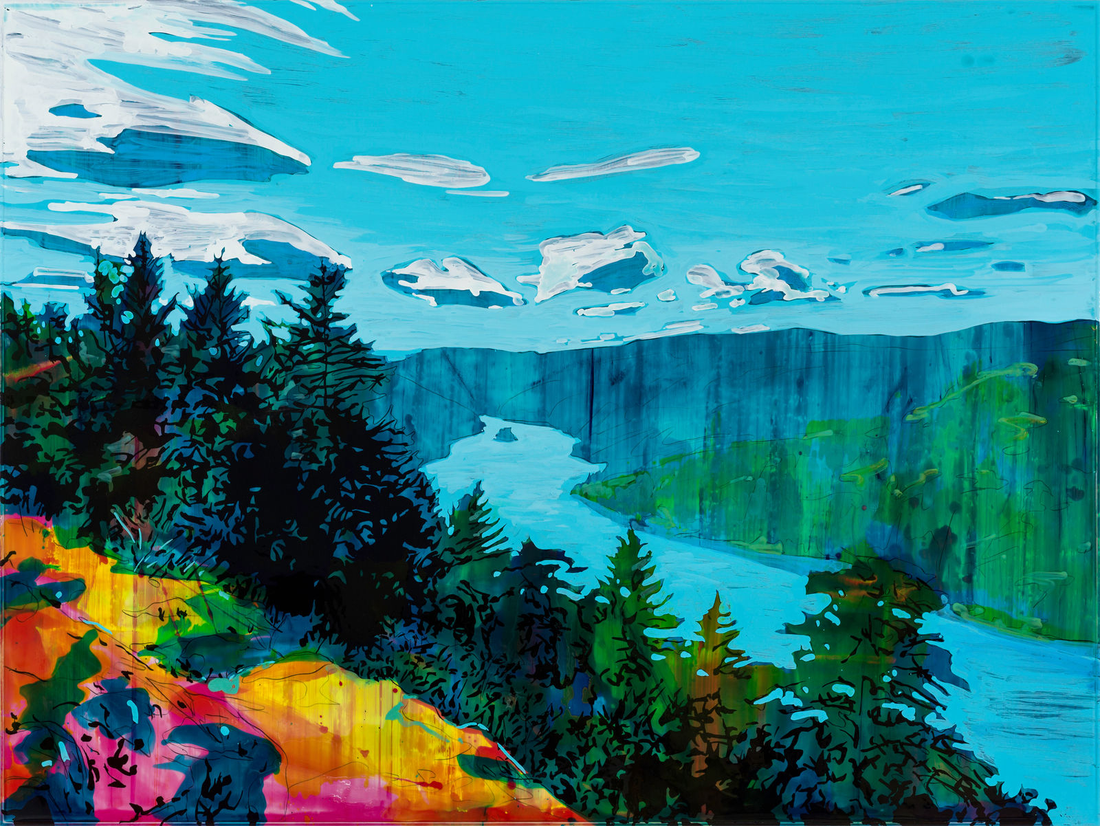 Steve Driscoll, On the Bank of the River, 2023