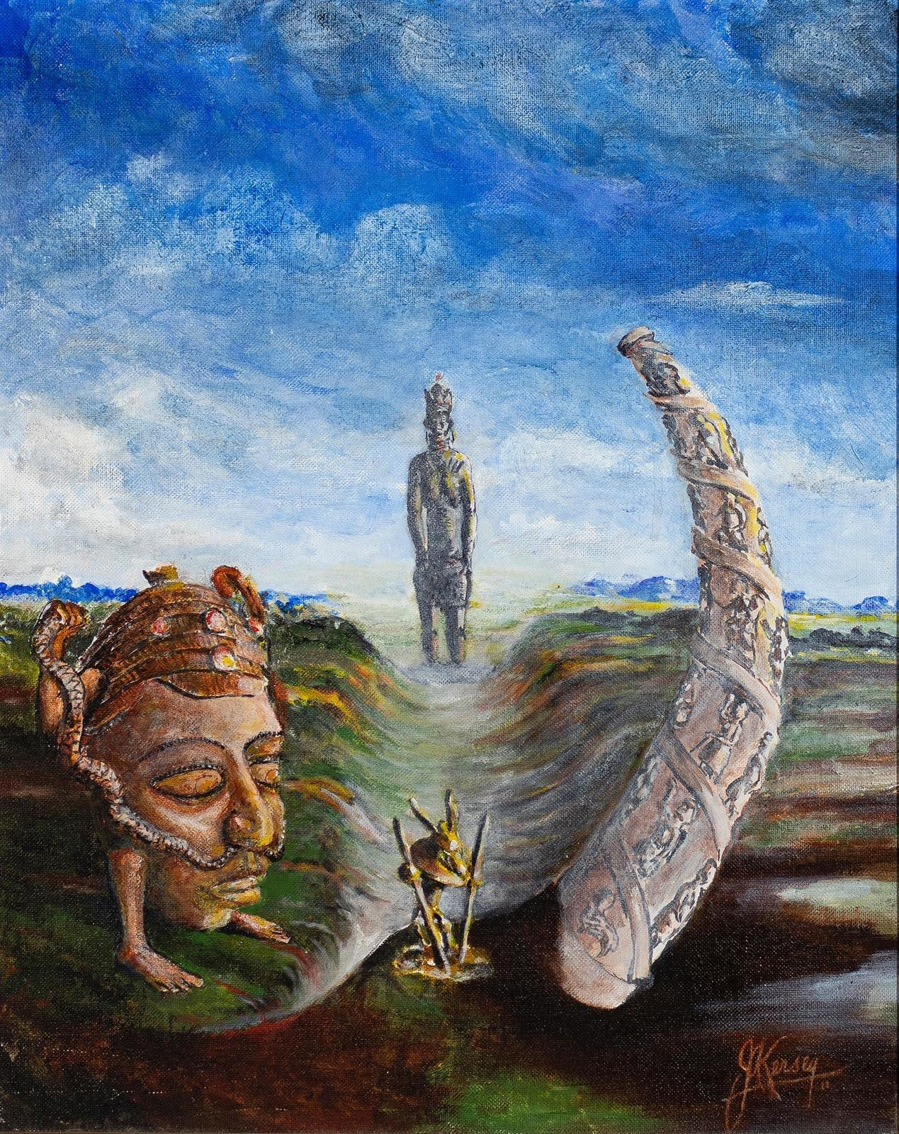 Joseph Kersey, Devil Masque, 1970, c.