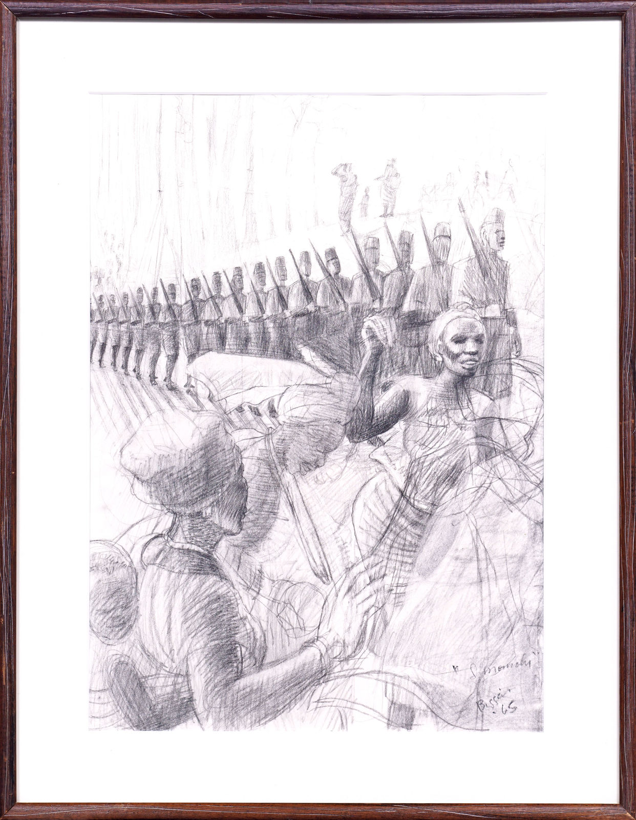 John Biggers, I Momolu, 1965