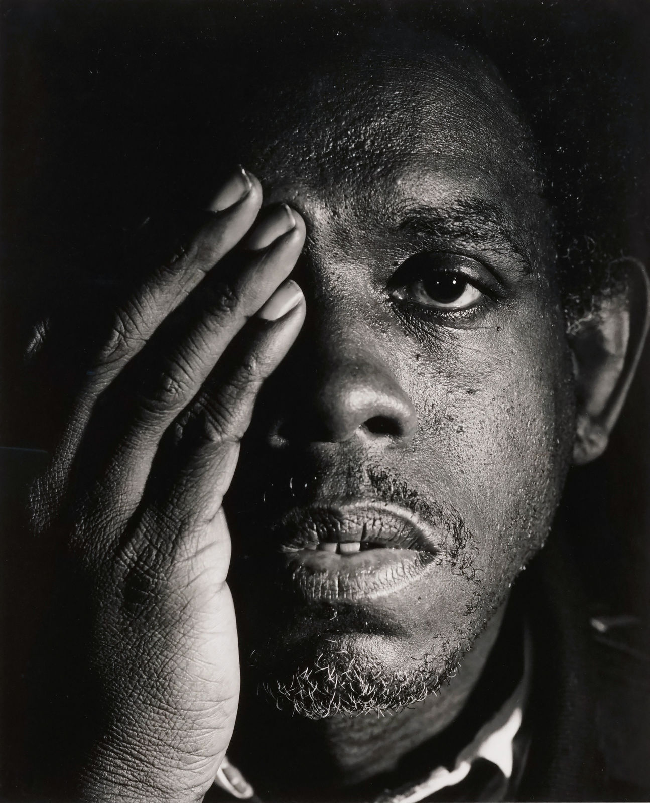 Rashid Johnson, George (Seeing in the Dark Series), 1998, c.