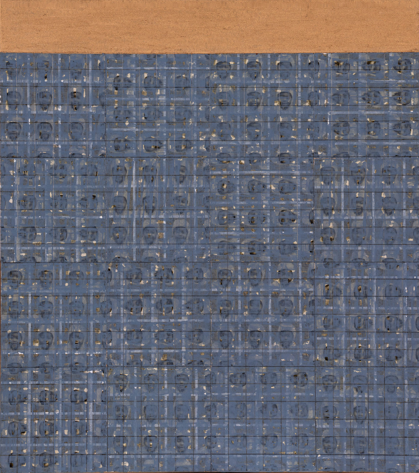 McArthur Binion, MAB 1947: E, 2016