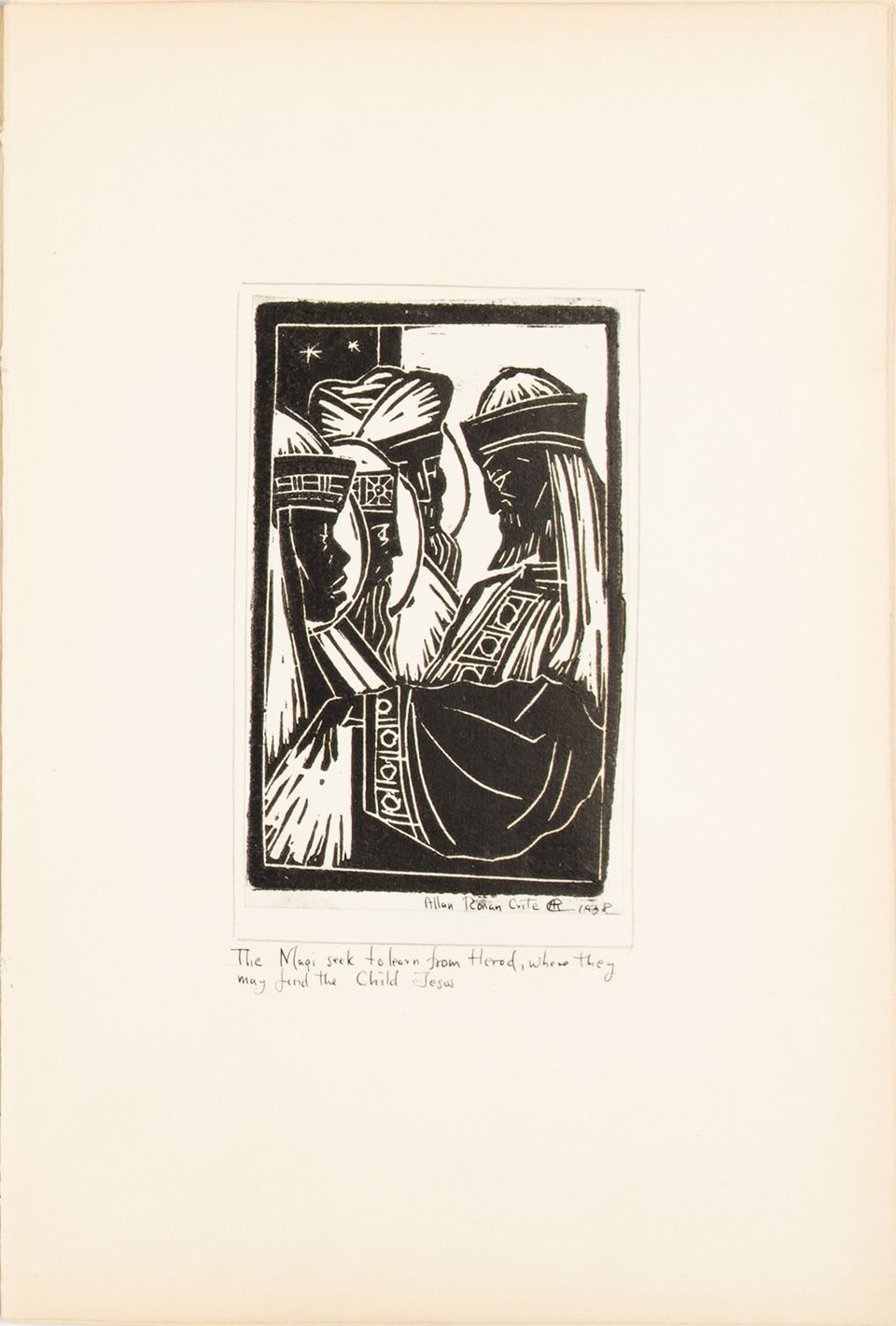 Allan Rohan Crite, Prints Depicting the Childhood and The Passion of Our Lord and Savior Jesus Christ, 1939
