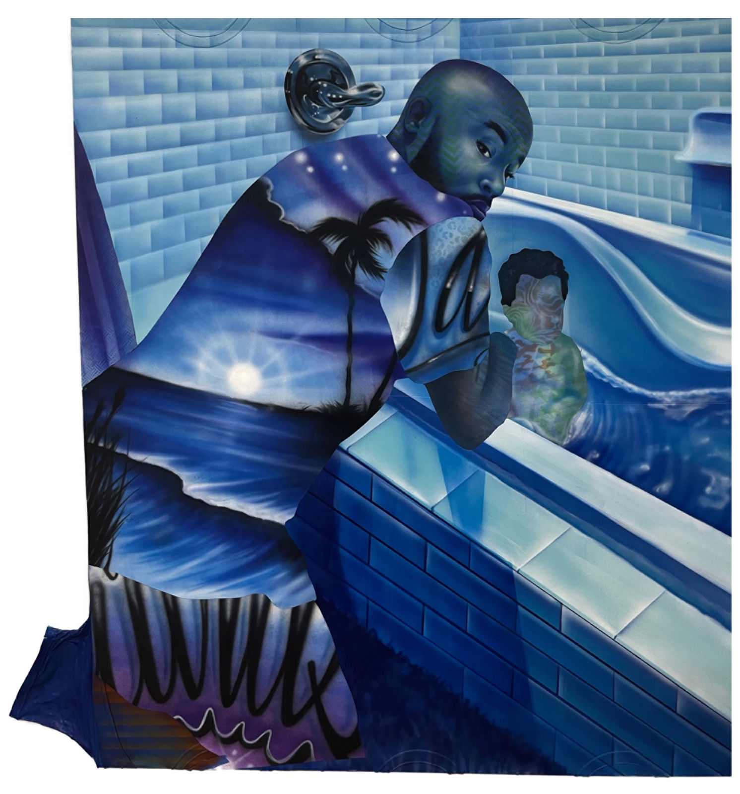 Brandon J. Donahue-Shipp, Bathtime, 2024
