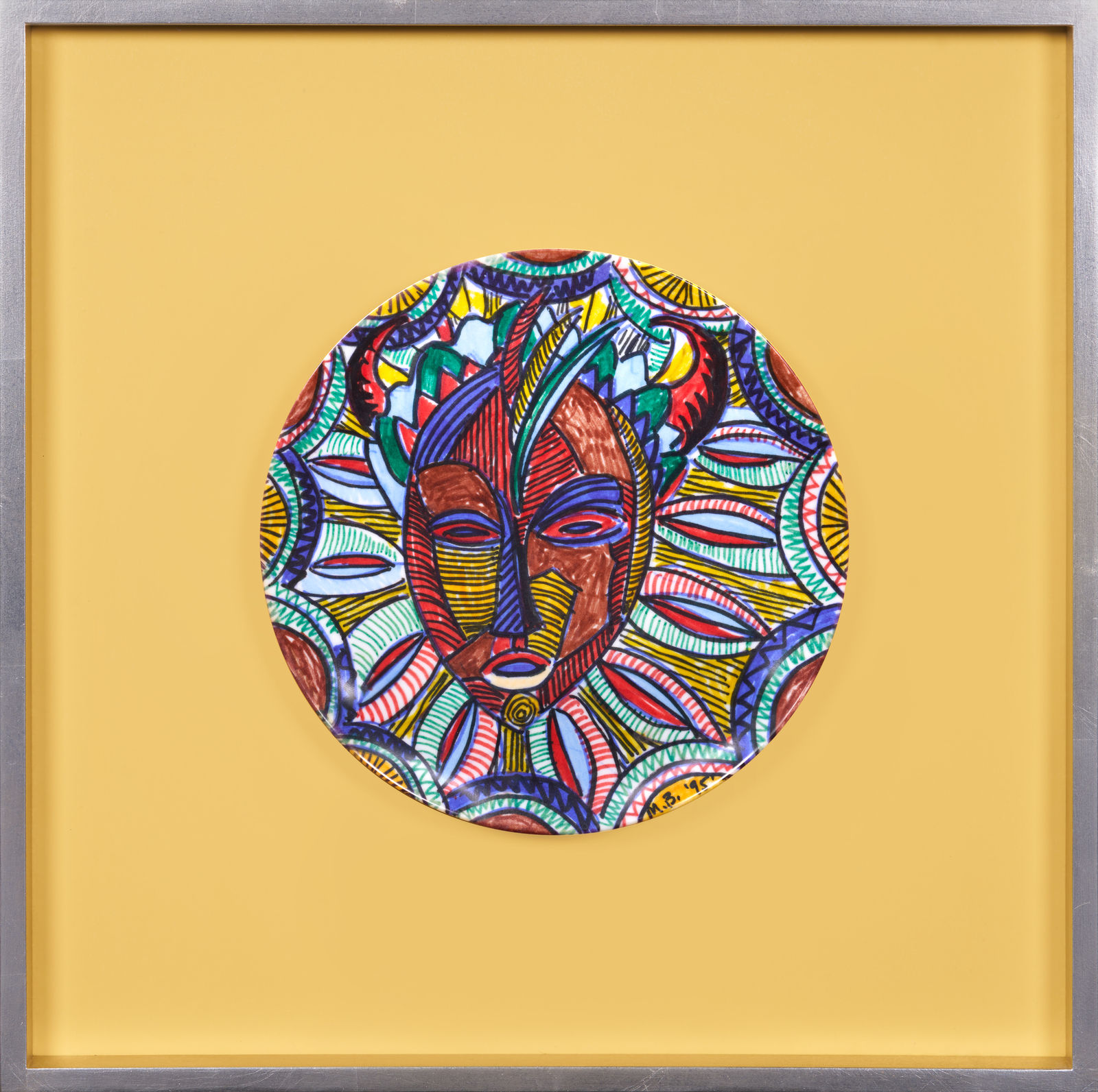 Margaret Burroughs, Masque, 1995