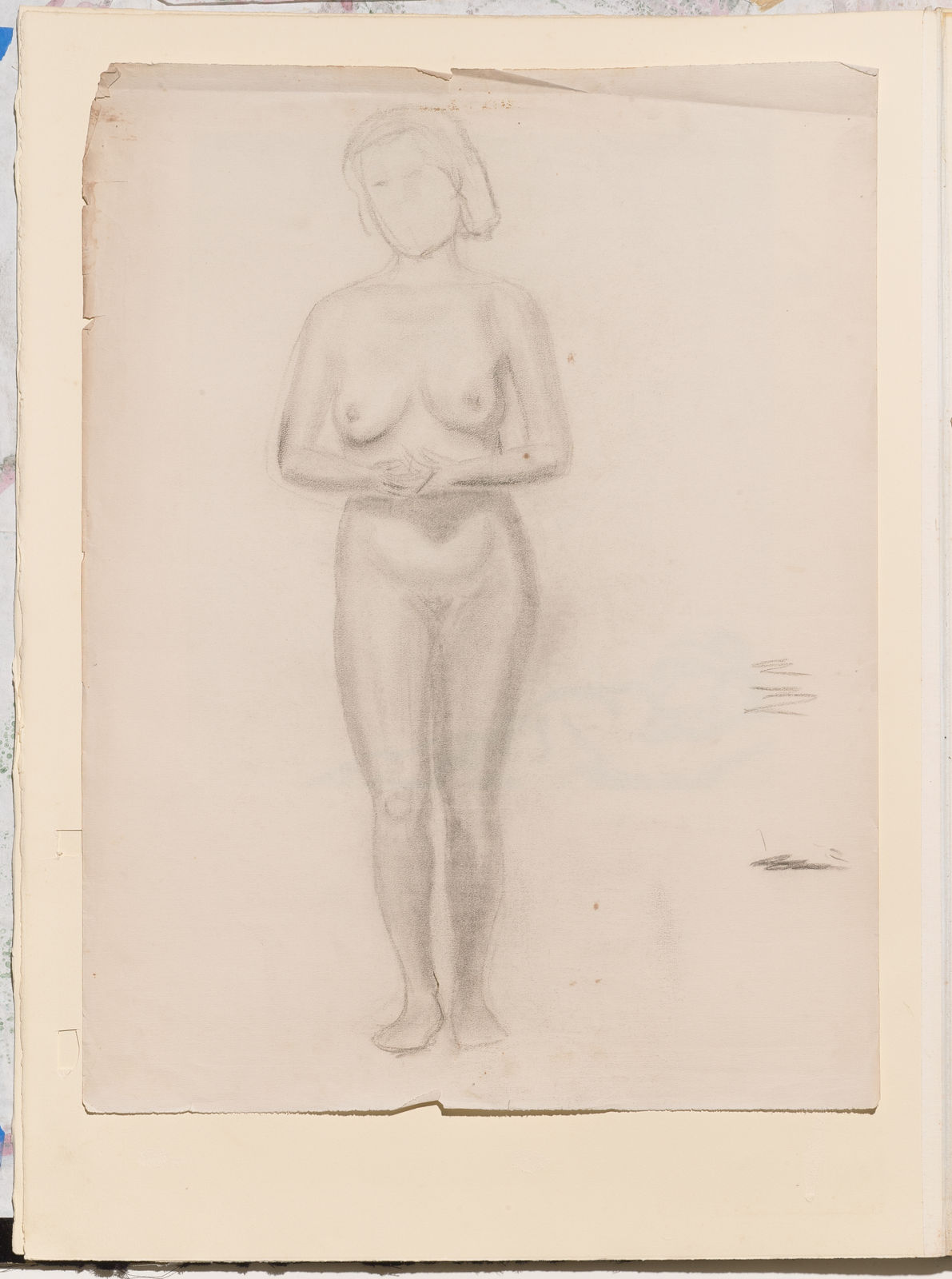 Joseph Delaney, Artist Scrapbook of Studies