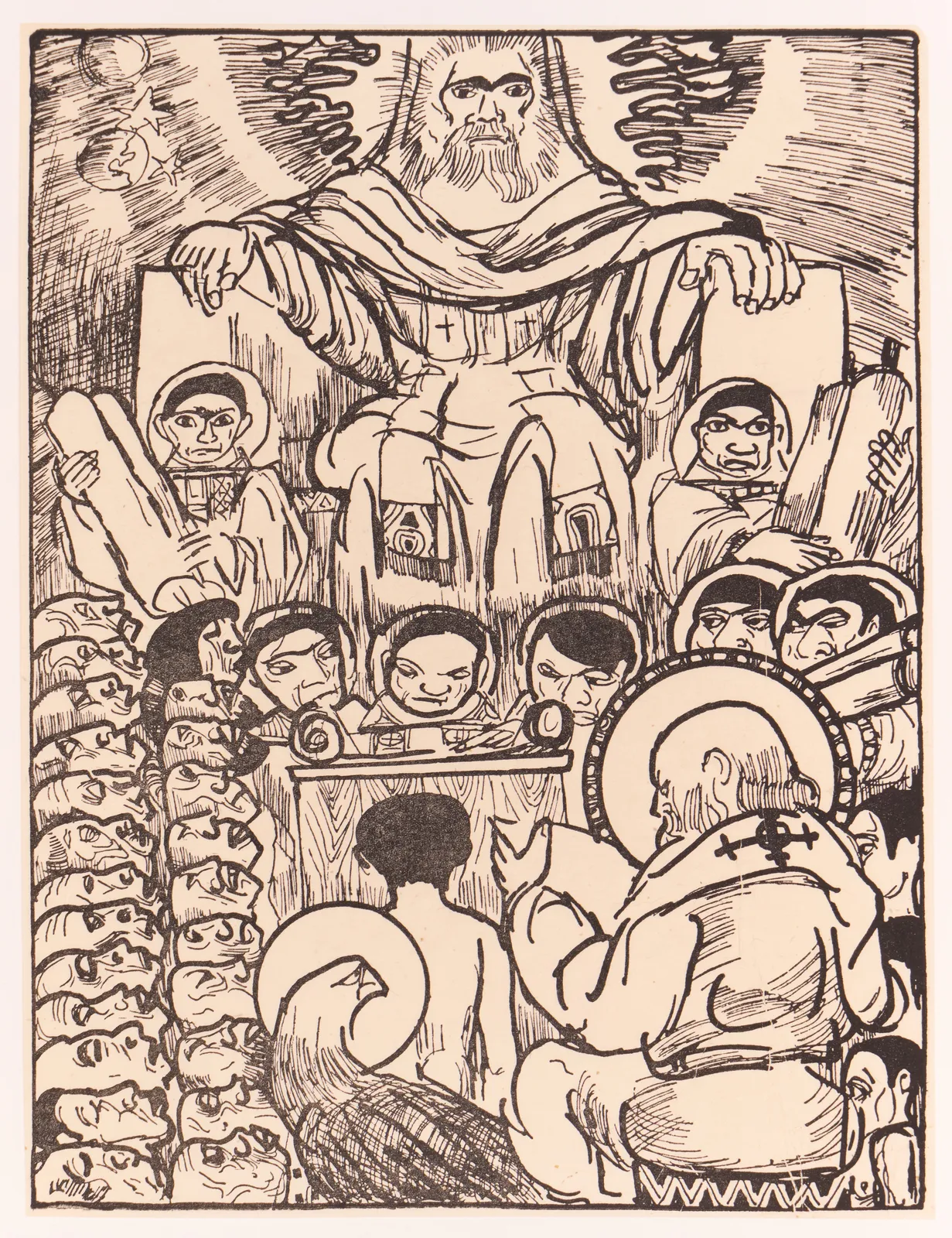 Allan Rohan Crite, Revelation of St. John the Divine, 1995