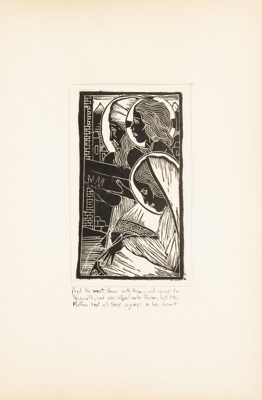 Allan Rohan Crite, Prints Depicting the Childhood and The Passion of Our Lord and Savior Jesus Christ, 1939