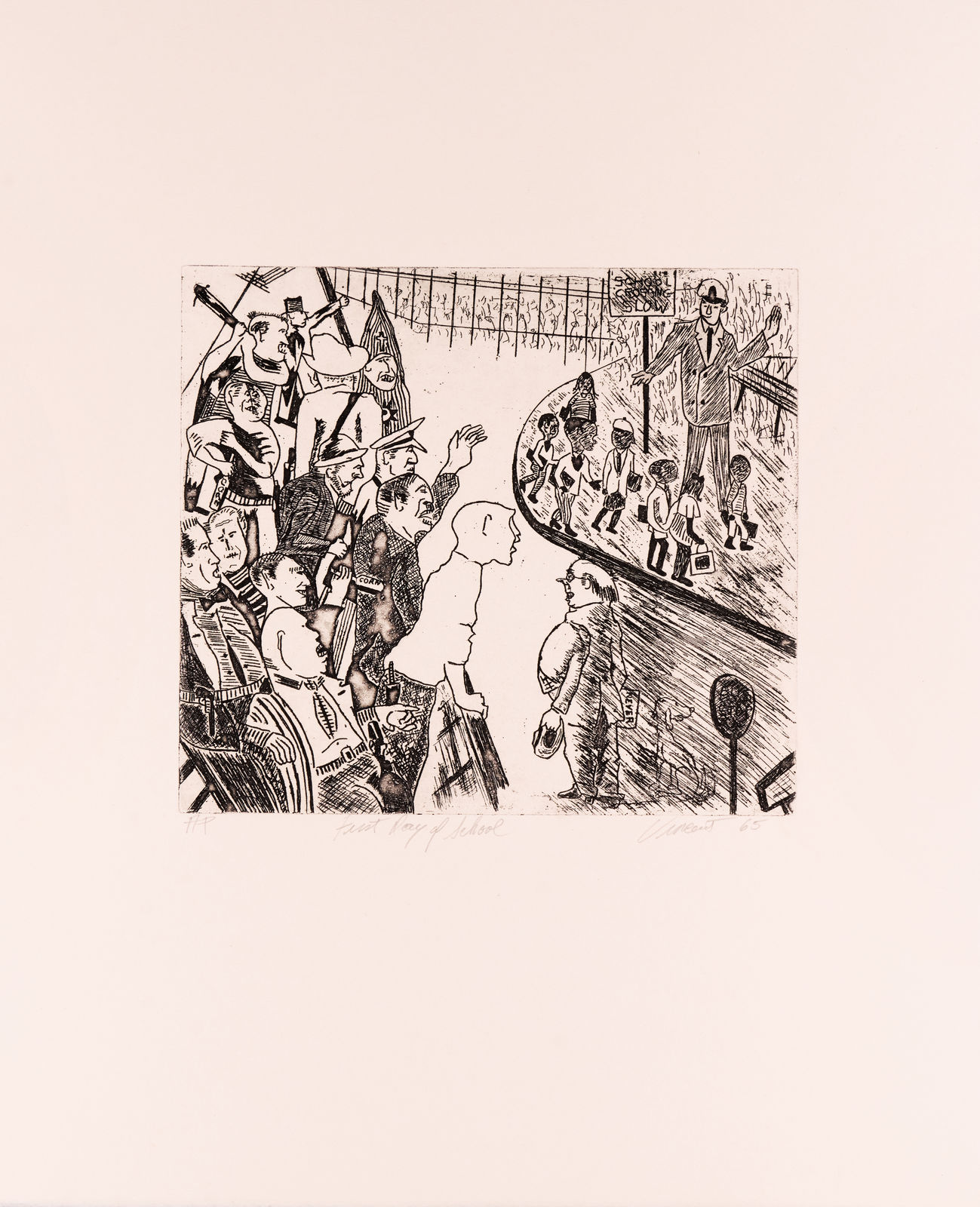 Vincent Smith, First Day of School, 1965