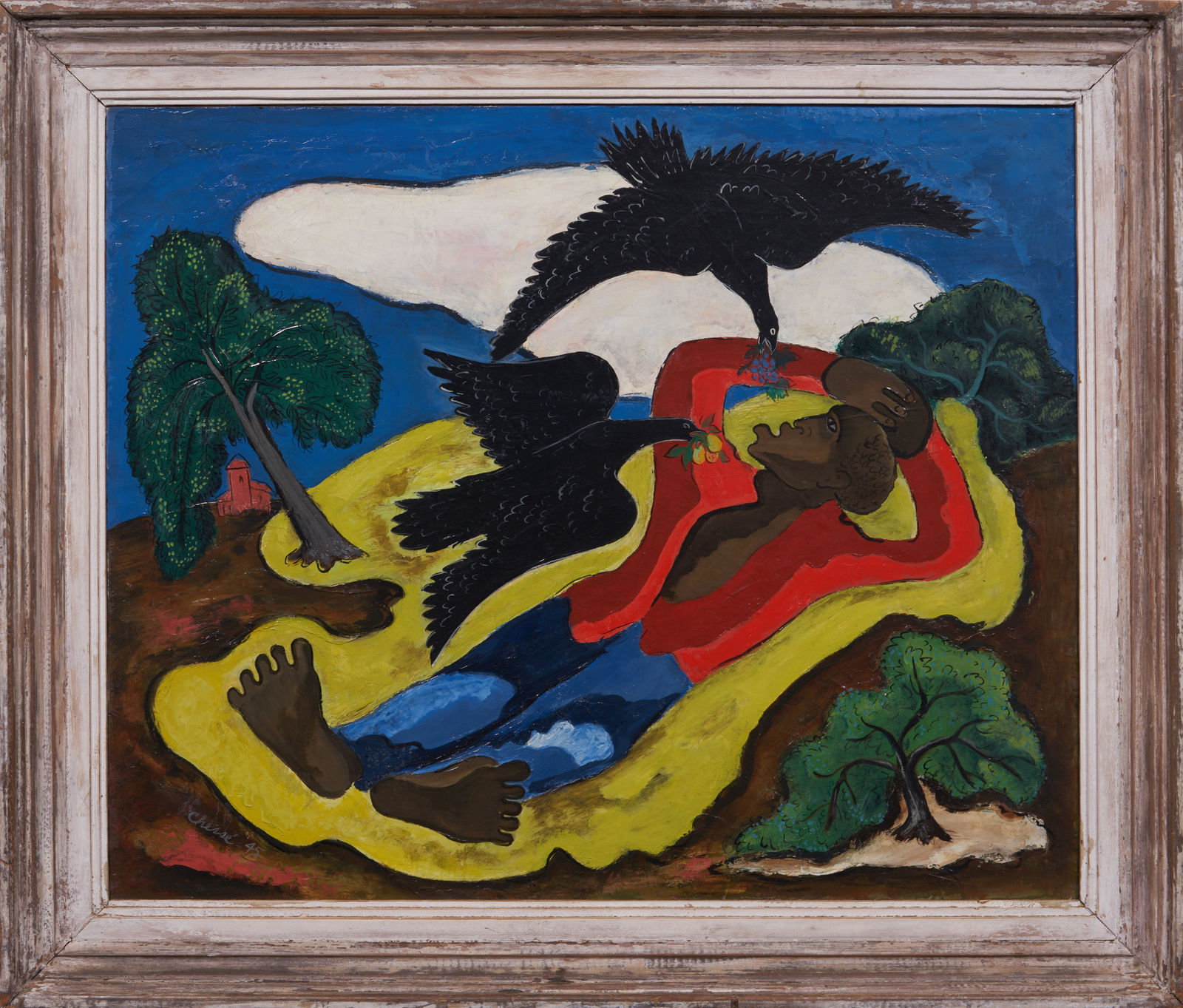 Ralph Chessé, Elijah and the Ravens, 1940, c.