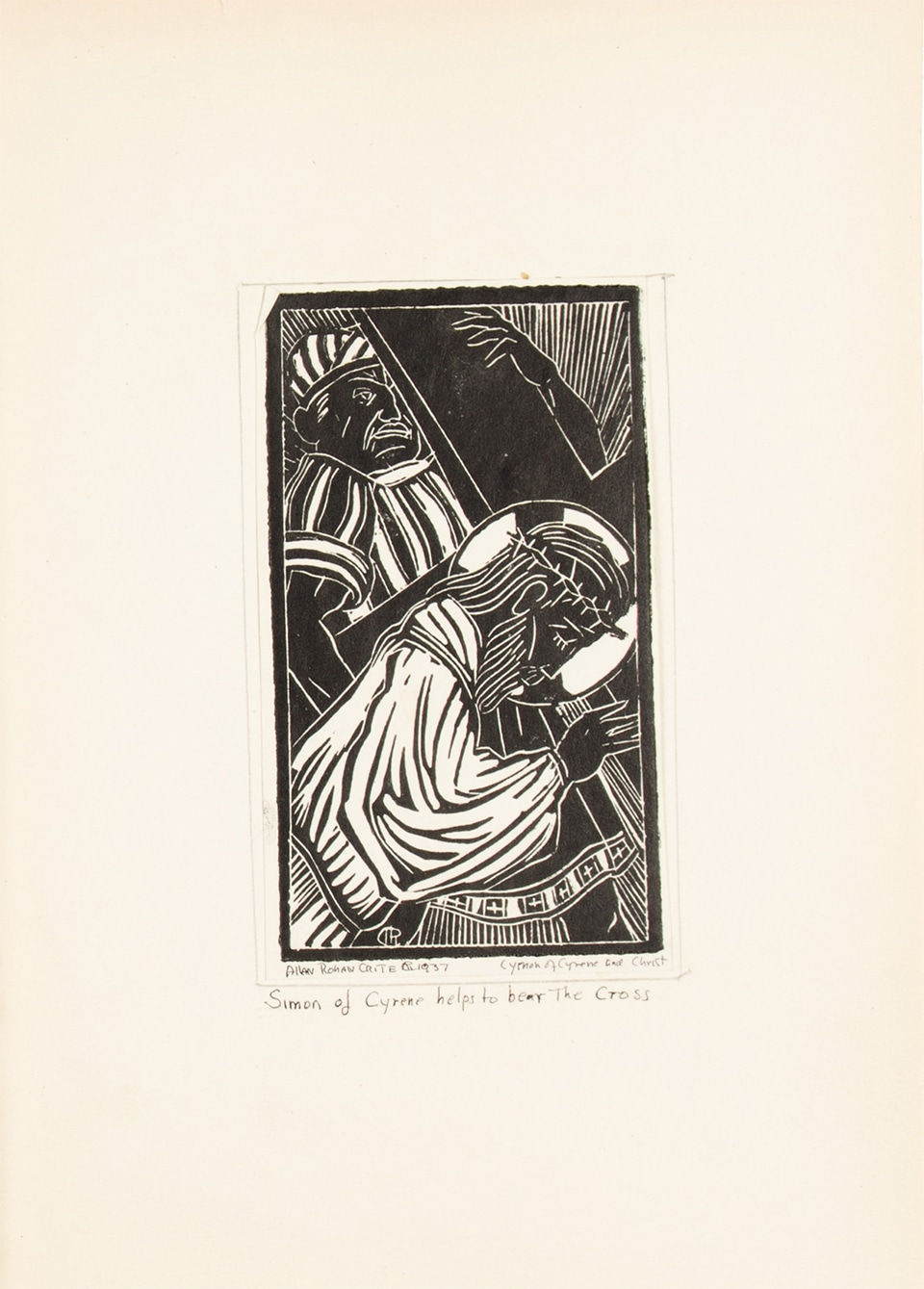 Allan Rohan Crite, Prints Depicting the Childhood and The Passion of Our Lord and Savior Jesus Christ, 1939