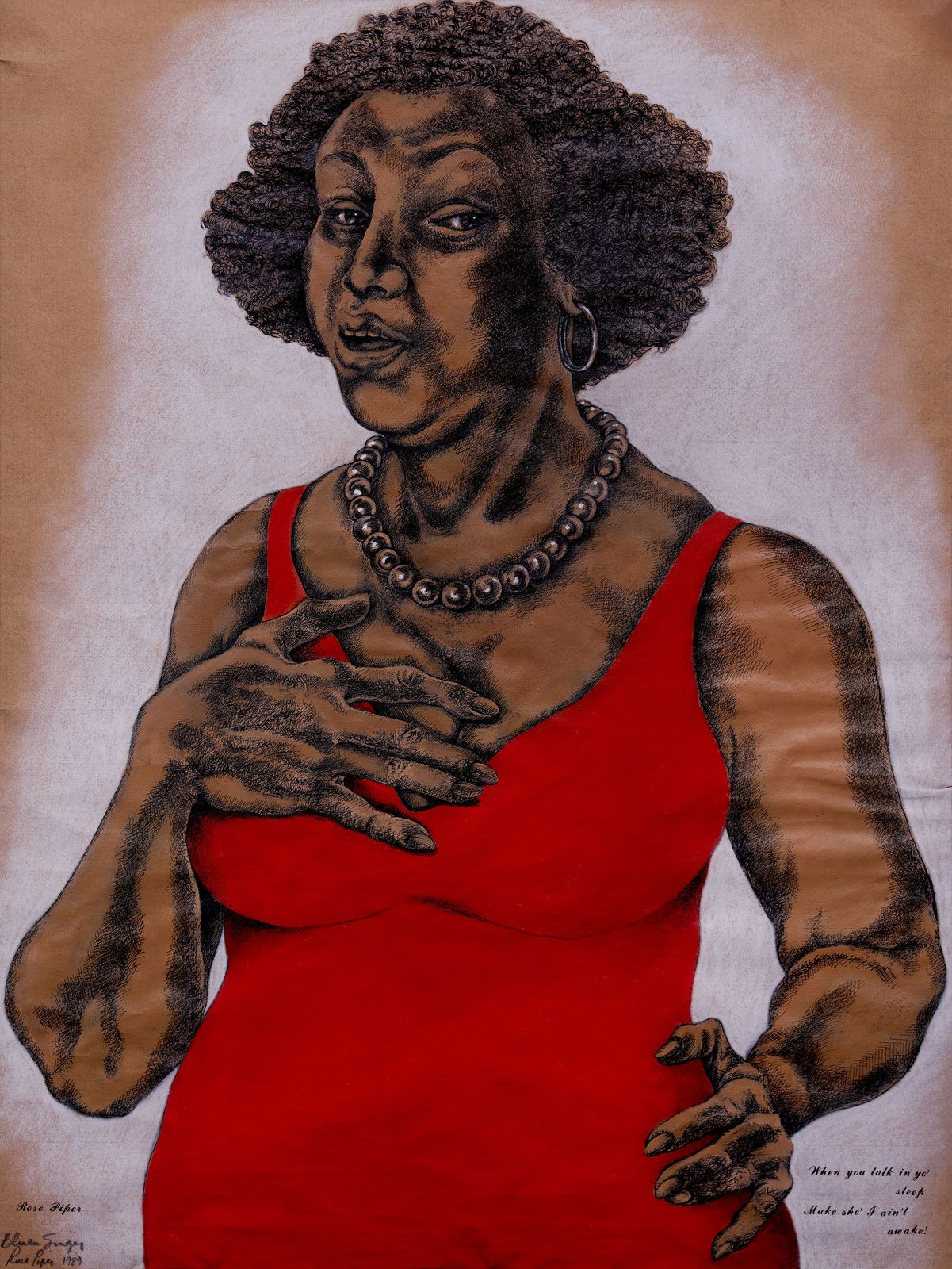 Rose Piper, Blues Singer, 1989