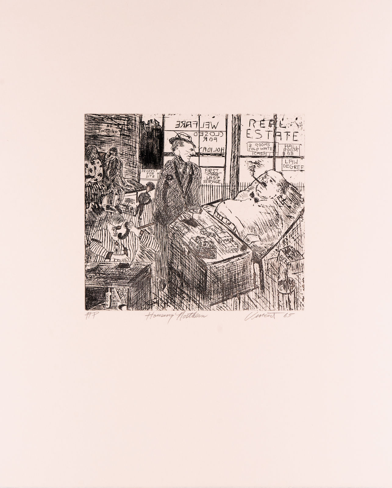 Vincent Smith, Housing Northern (Housing Northern Style), 1965