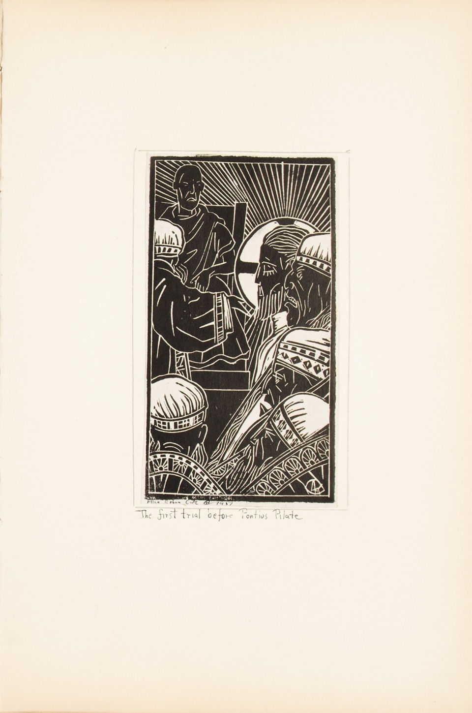 Allan Rohan Crite, Prints Depicting the Childhood and The Passion of Our Lord and Savior Jesus Christ, 1939