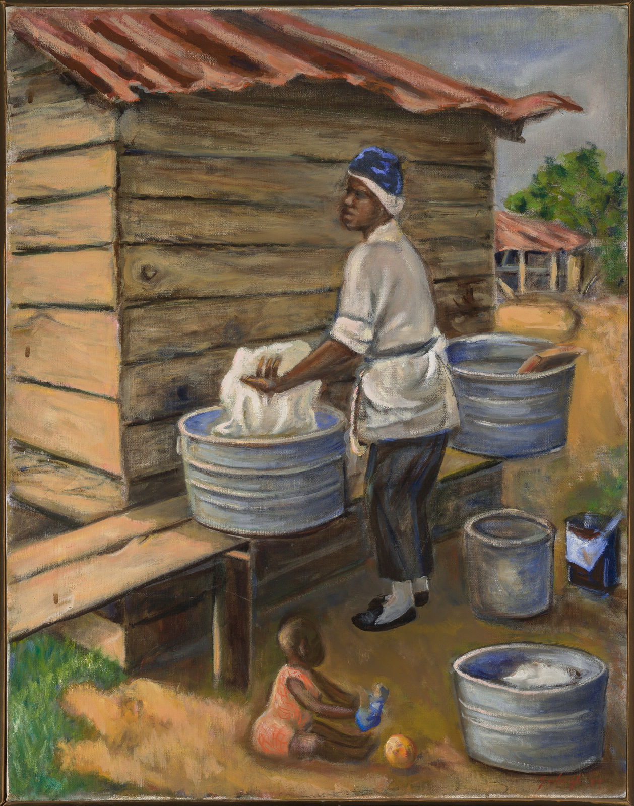 Rex Goreleigh, Wash Day, 1979