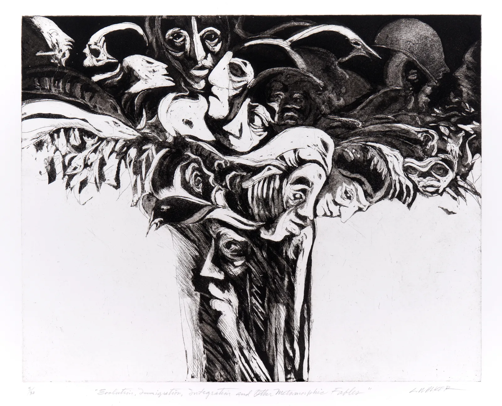 Larry Walker, Evolution, Immigration, Integration and other Metamorphic Fables, 2019