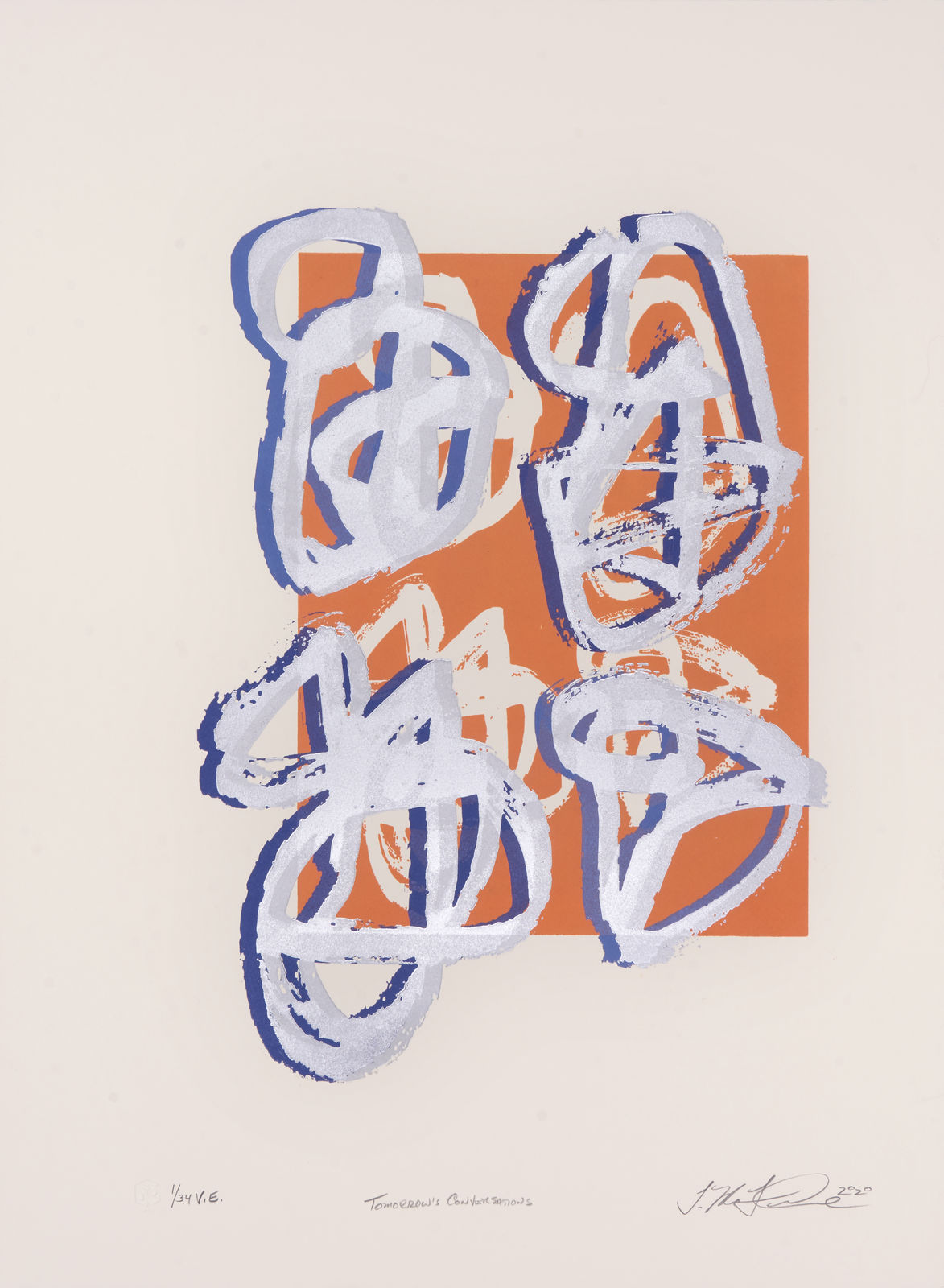 Tim McFarlane, Tomorrow's Conversations Print #1 of 34, 2020