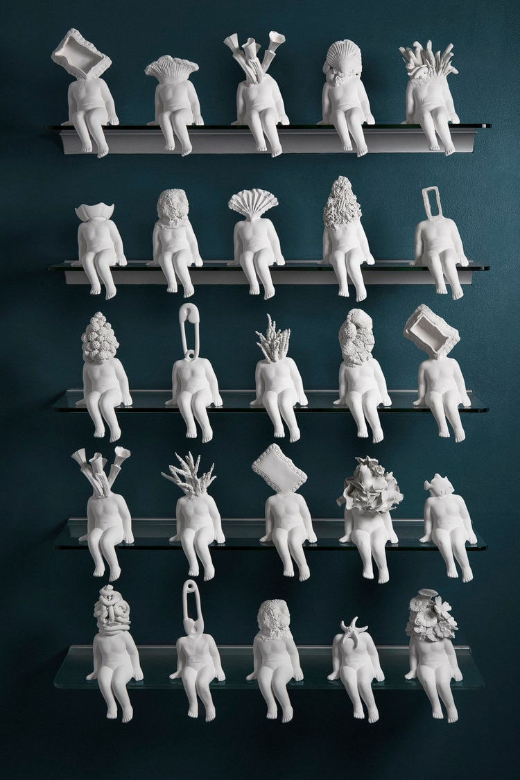 Morel Doucet, White Noise, Let the choir sing a magnified silence (25 Affirmation), 2020