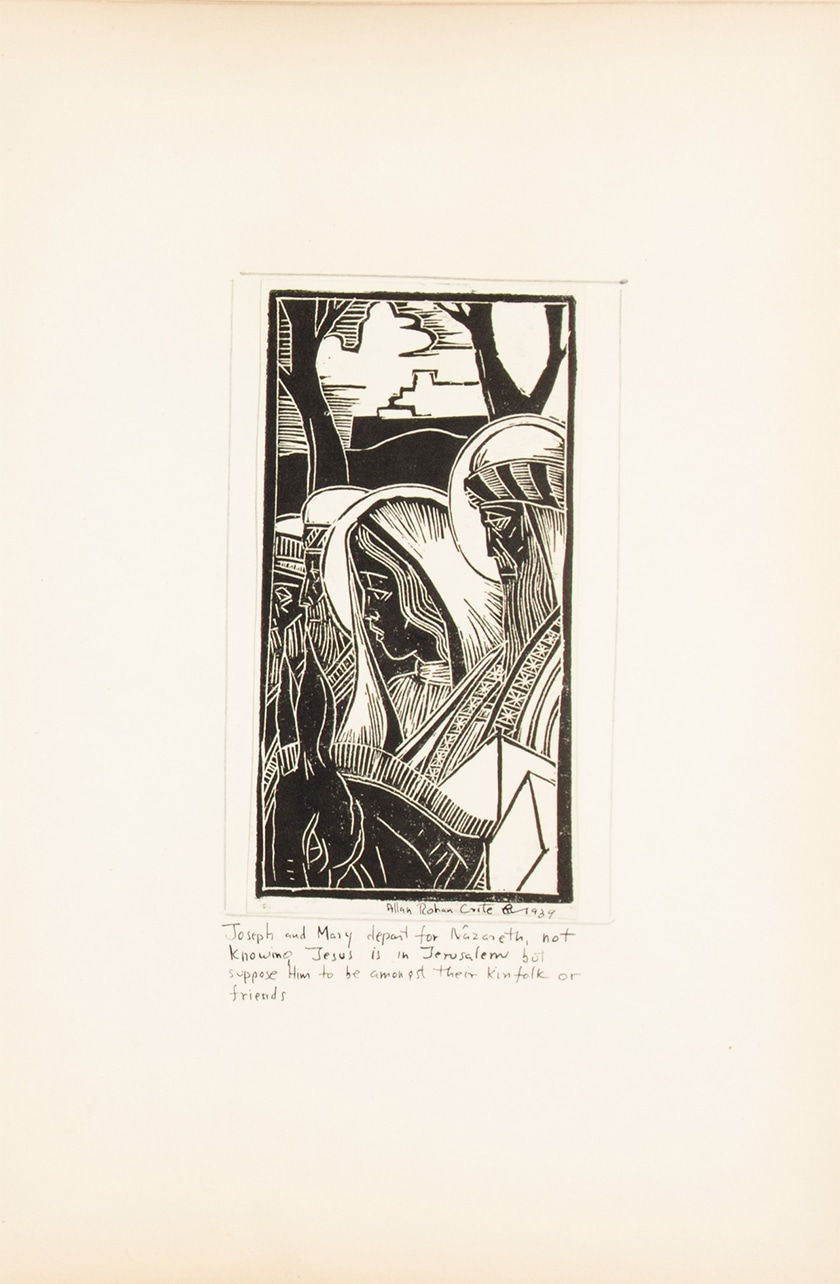 Allan Rohan Crite, Prints Depicting the Childhood and The Passion of Our Lord and Savior Jesus Christ, 1939