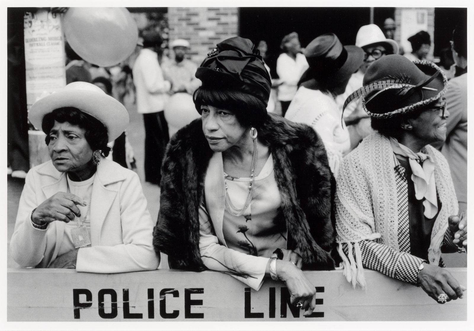 Dawoud Bey, Three Women at a Parade, 1978