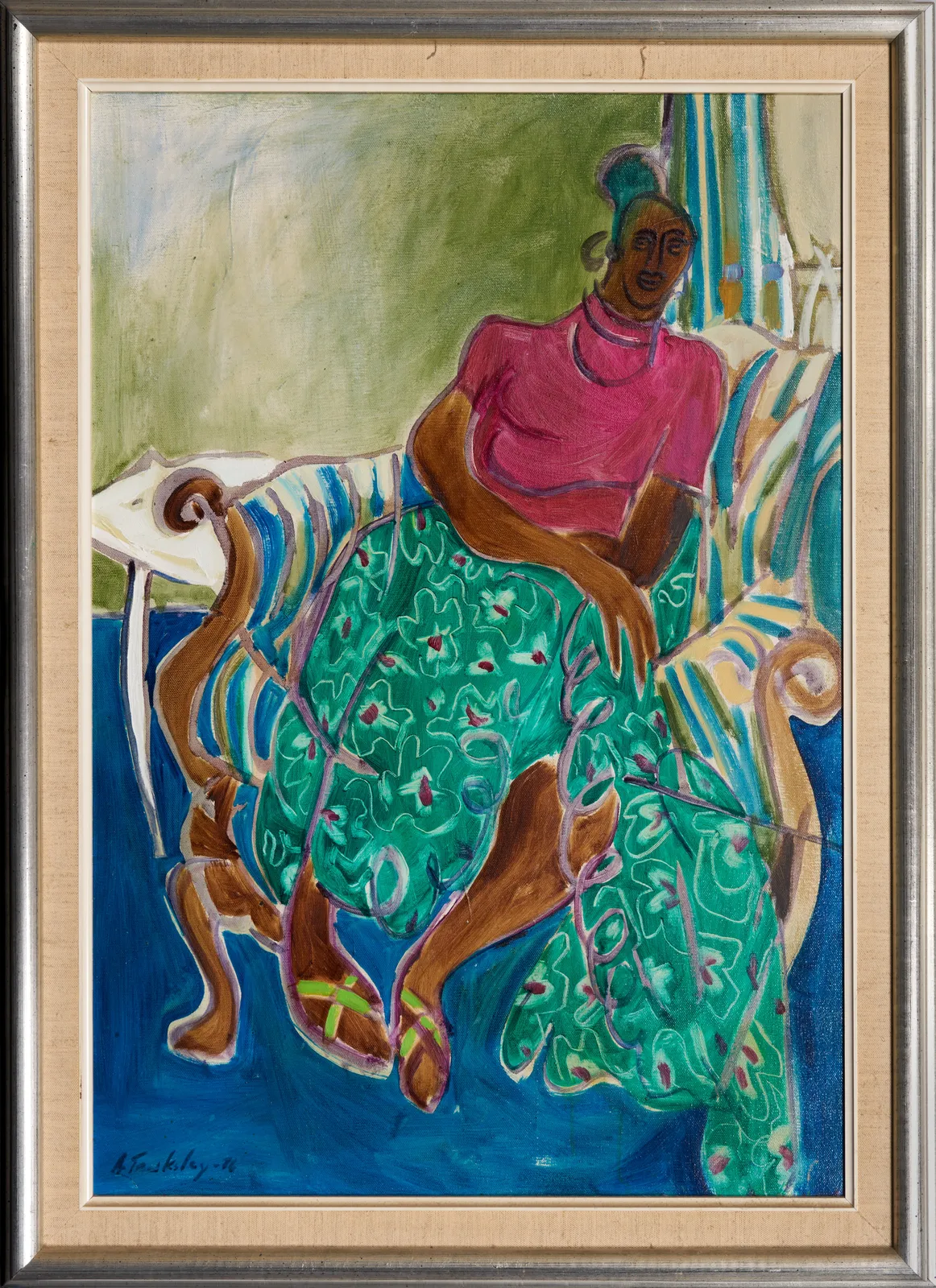 Ann Tanksley, Portrait of Eunita, 1976