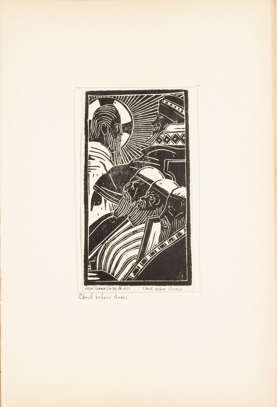 Allan Rohan Crite, Prints Depicting the Childhood and The Passion of Our Lord and Savior Jesus Christ, 1939