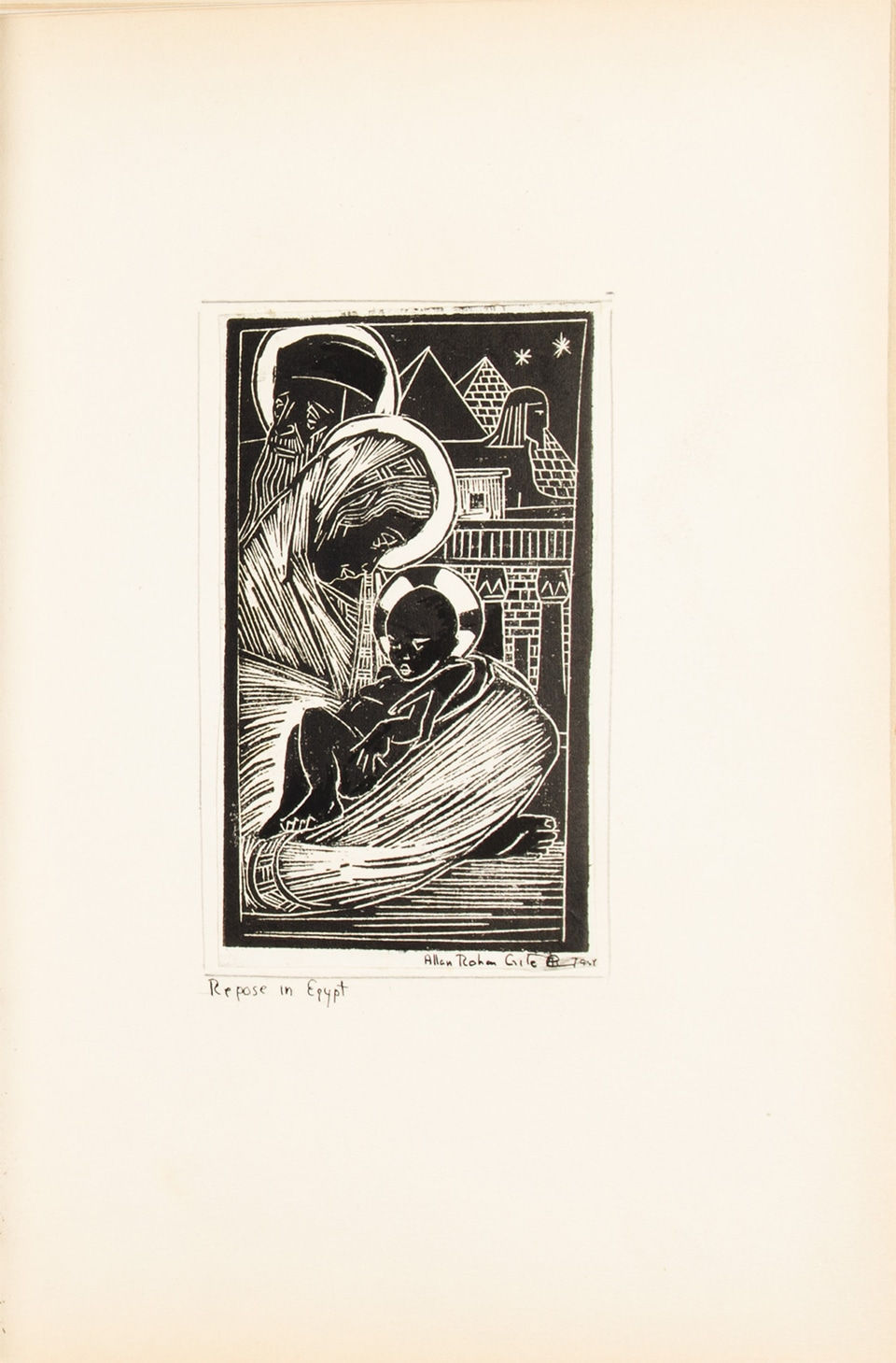 Allan Rohan Crite, Prints Depicting the Childhood and The Passion of Our Lord and Savior Jesus Christ, 1939