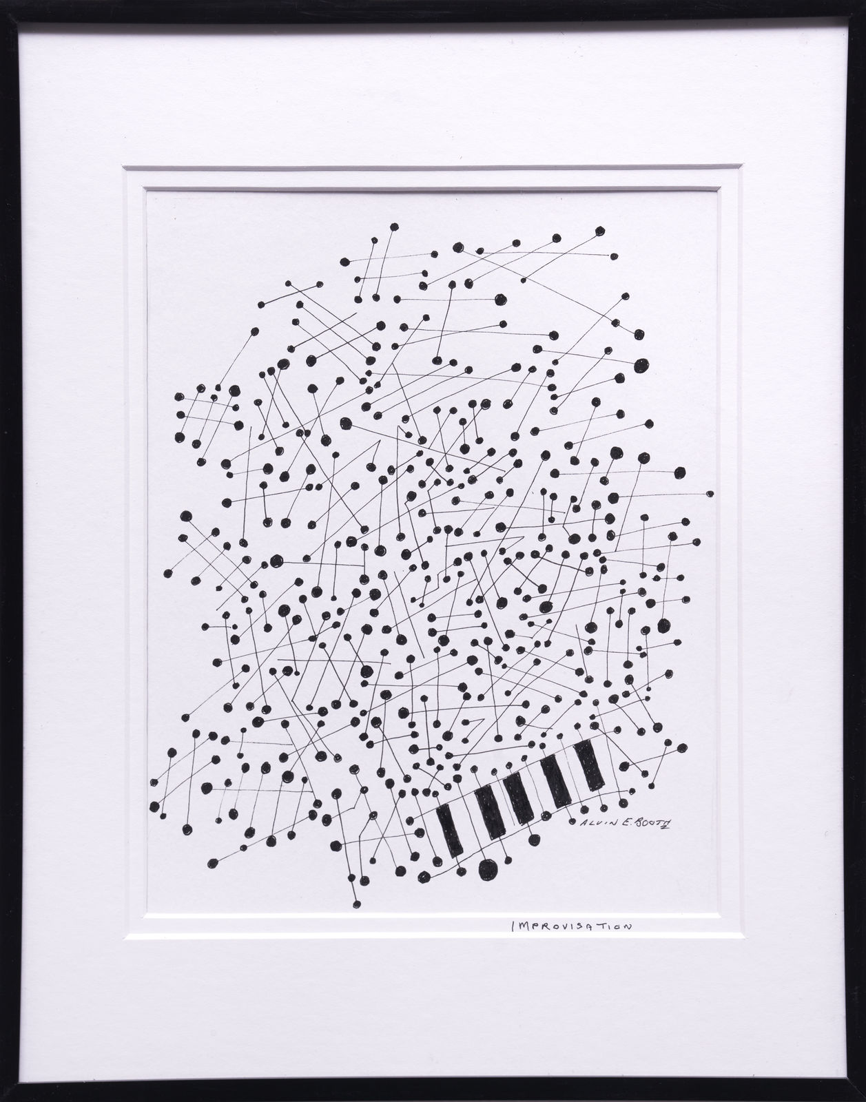 Alvin Booth, Improvisation, 2020, c.