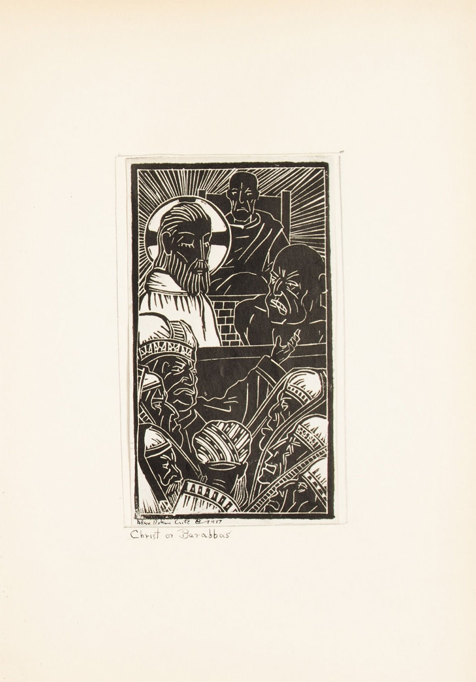 Allan Rohan Crite, Prints Depicting the Childhood and The Passion of Our Lord and Savior Jesus Christ, 1939