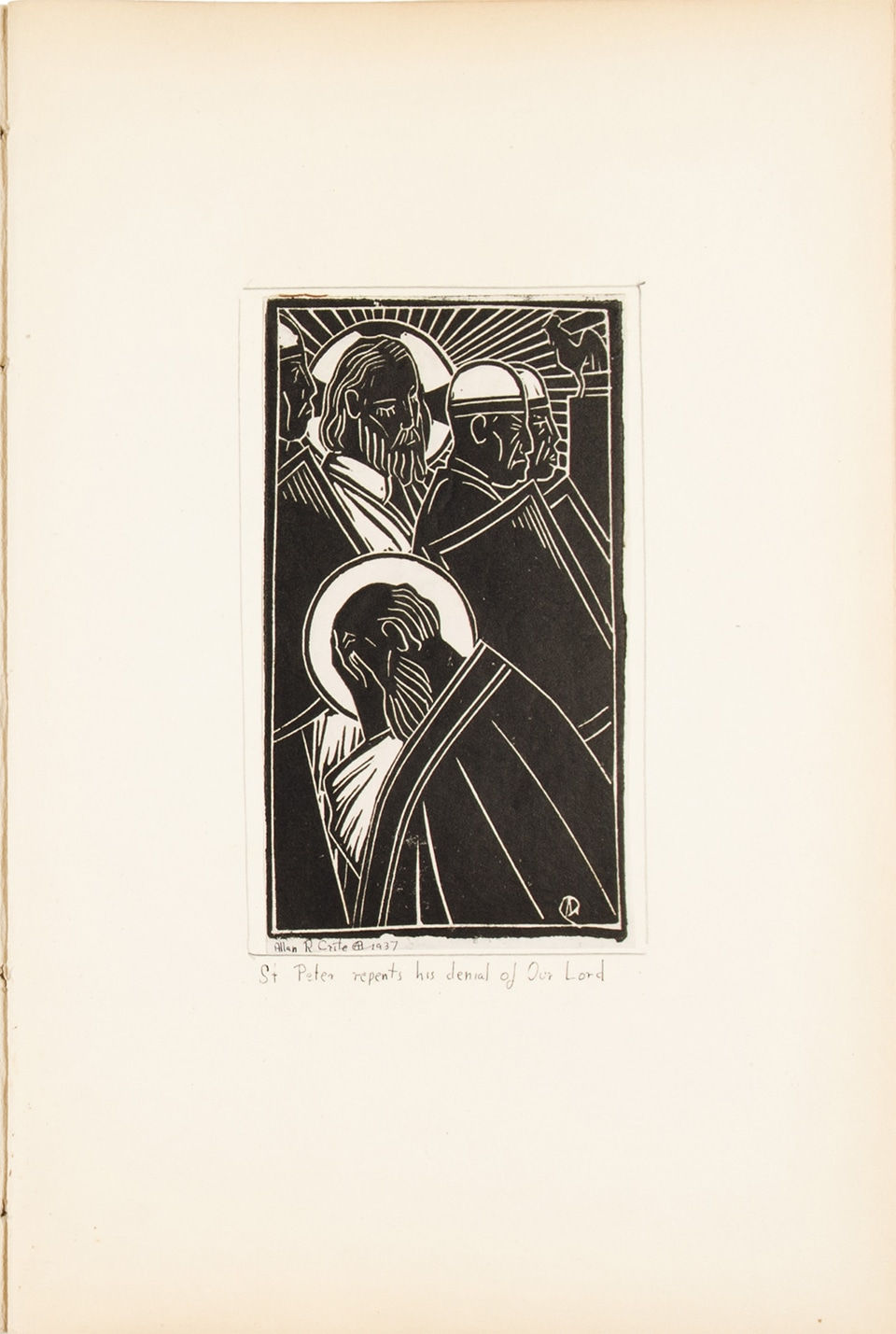Allan Rohan Crite, Prints Depicting the Childhood and The Passion of Our Lord and Savior Jesus Christ, 1939