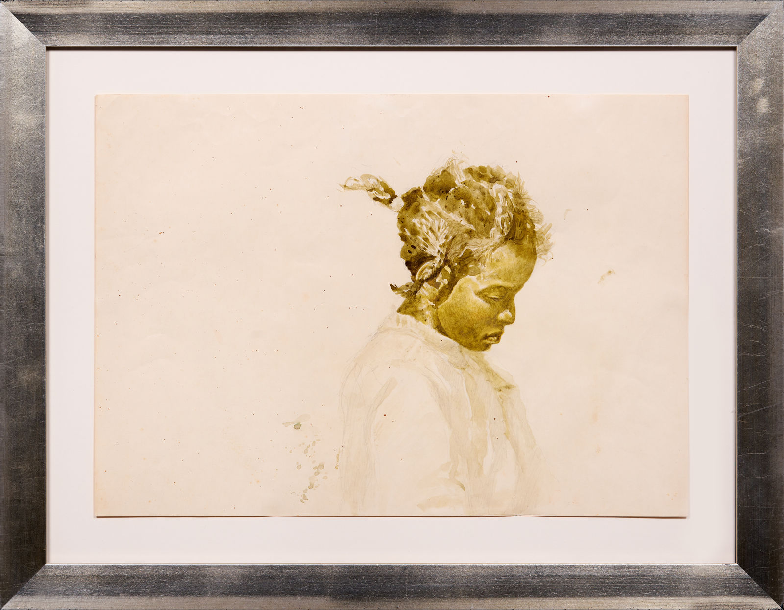 Kermit Oliver, Study For Theresa, 1972