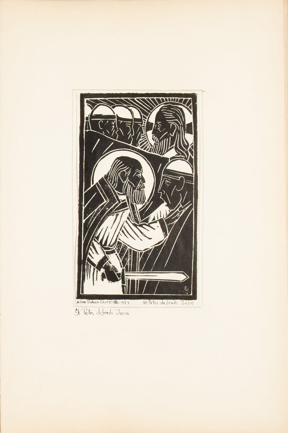 Allan Rohan Crite, Prints Depicting the Childhood and The Passion of Our Lord and Savior Jesus Christ, 1939