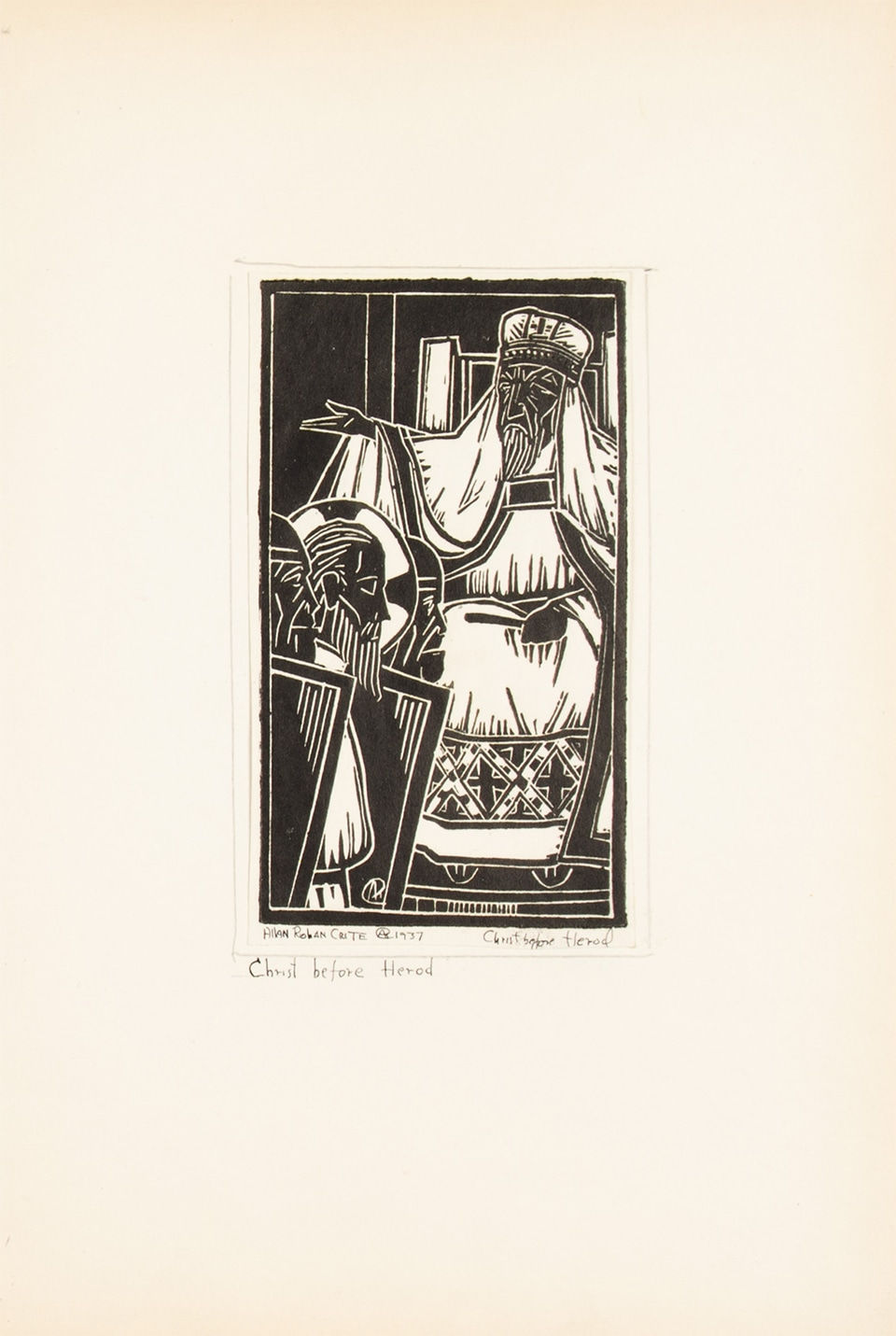 Allan Rohan Crite, Prints Depicting the Childhood and The Passion of Our Lord and Savior Jesus Christ, 1939