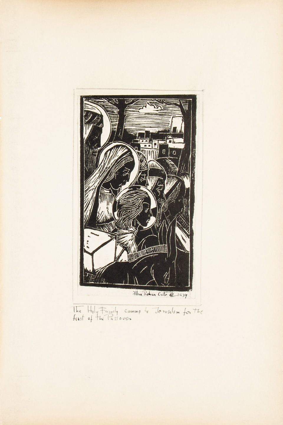 Allan Rohan Crite, Prints Depicting the Childhood and The Passion of Our Lord and Savior Jesus Christ, 1939
