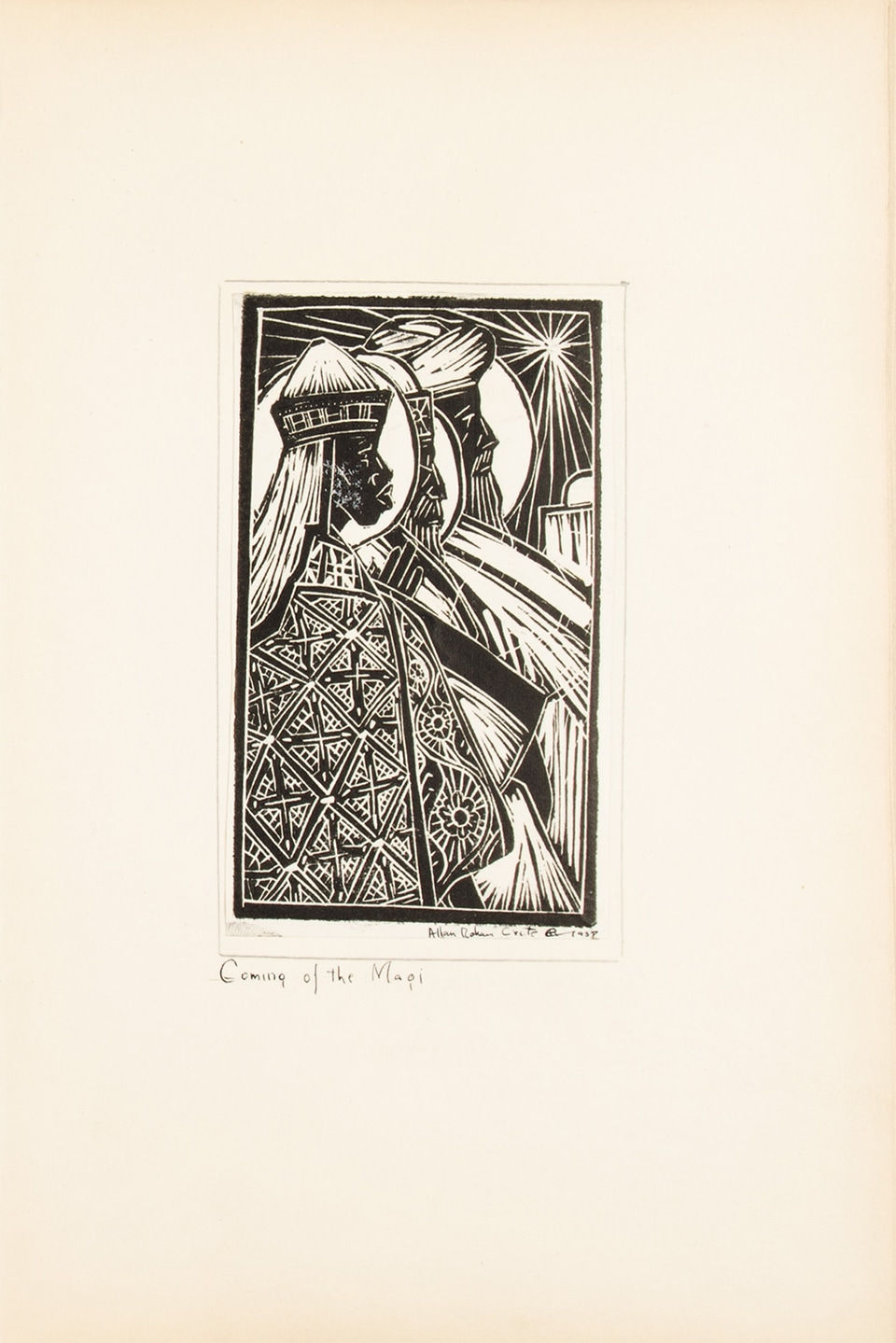 Allan Rohan Crite, Prints Depicting the Childhood and The Passion of Our Lord and Savior Jesus Christ, 1939