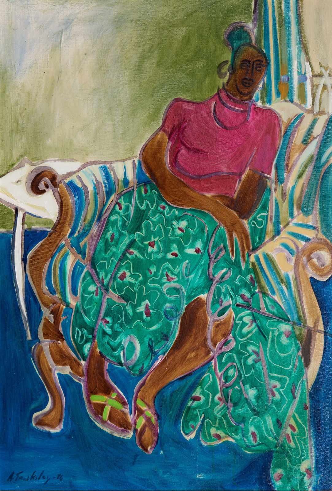 Ann Tanksley, Portrait of Eunita, 1976