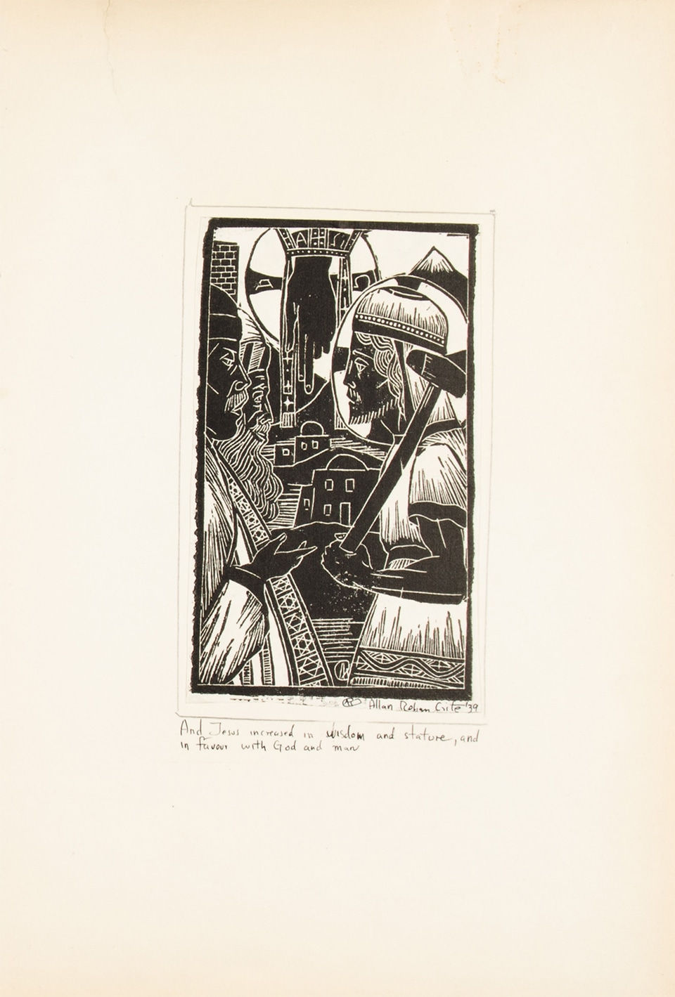 Allan Rohan Crite, Prints Depicting the Childhood and The Passion of Our Lord and Savior Jesus Christ, 1939