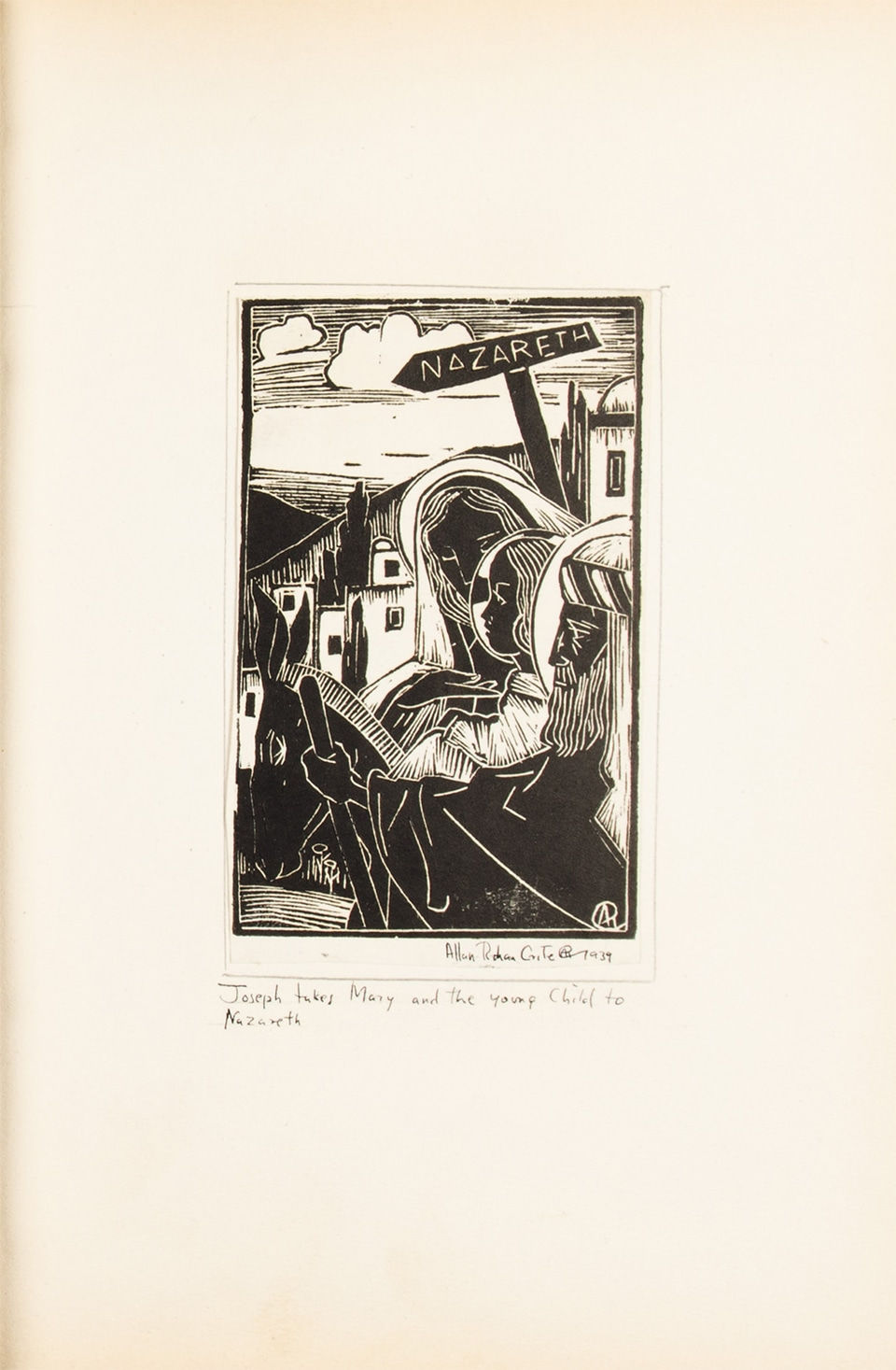 Allan Rohan Crite, Prints Depicting the Childhood and The Passion of Our Lord and Savior Jesus Christ, 1939