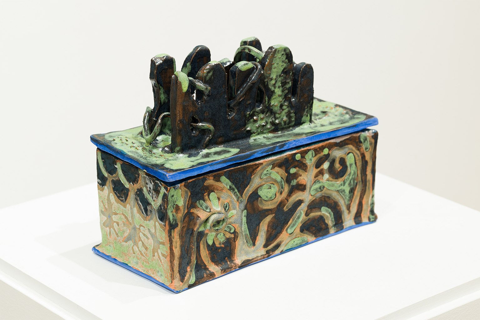 Gaia Pawar Shapiro, Ceramic Box, 2023