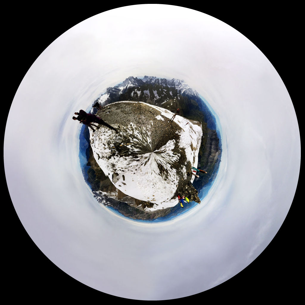 Luc Courchesne, 2013/09/14-3, Sommet du Buet (ciel gris), 2013