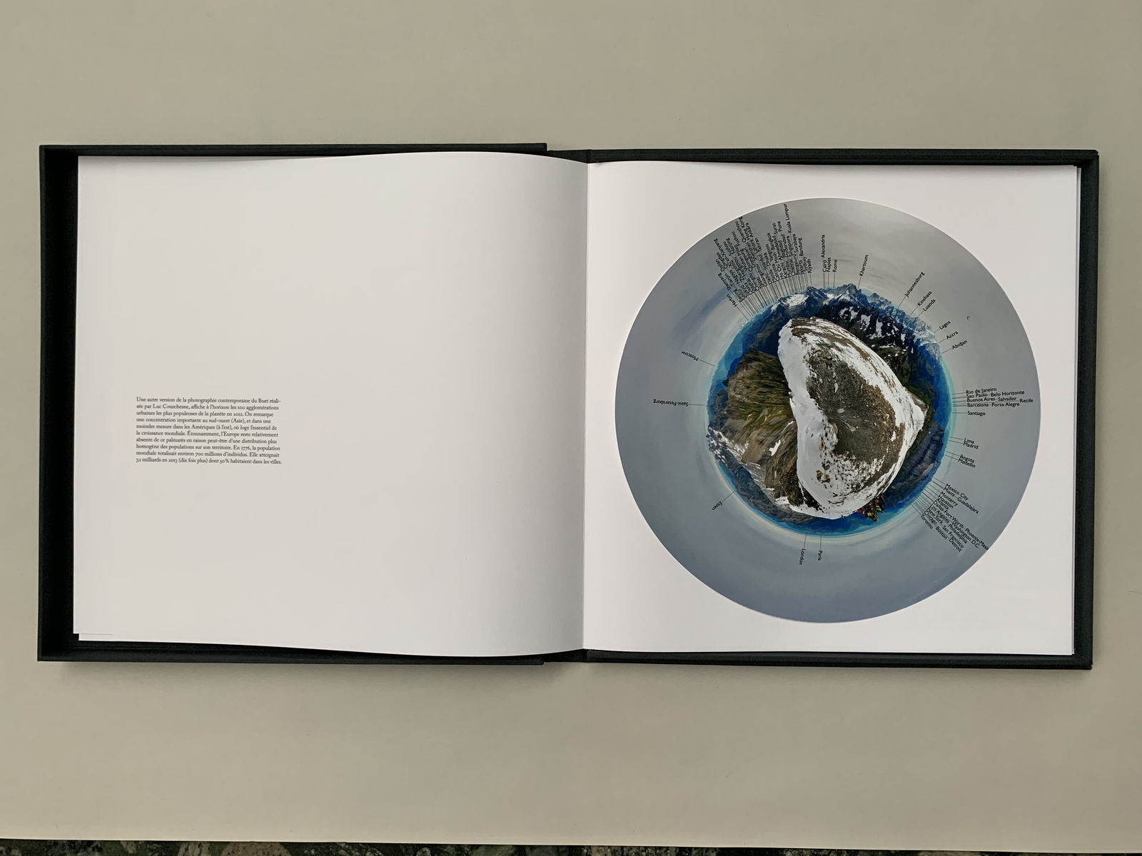 Luc Courchesne, L'invention de l'horizon, 2019