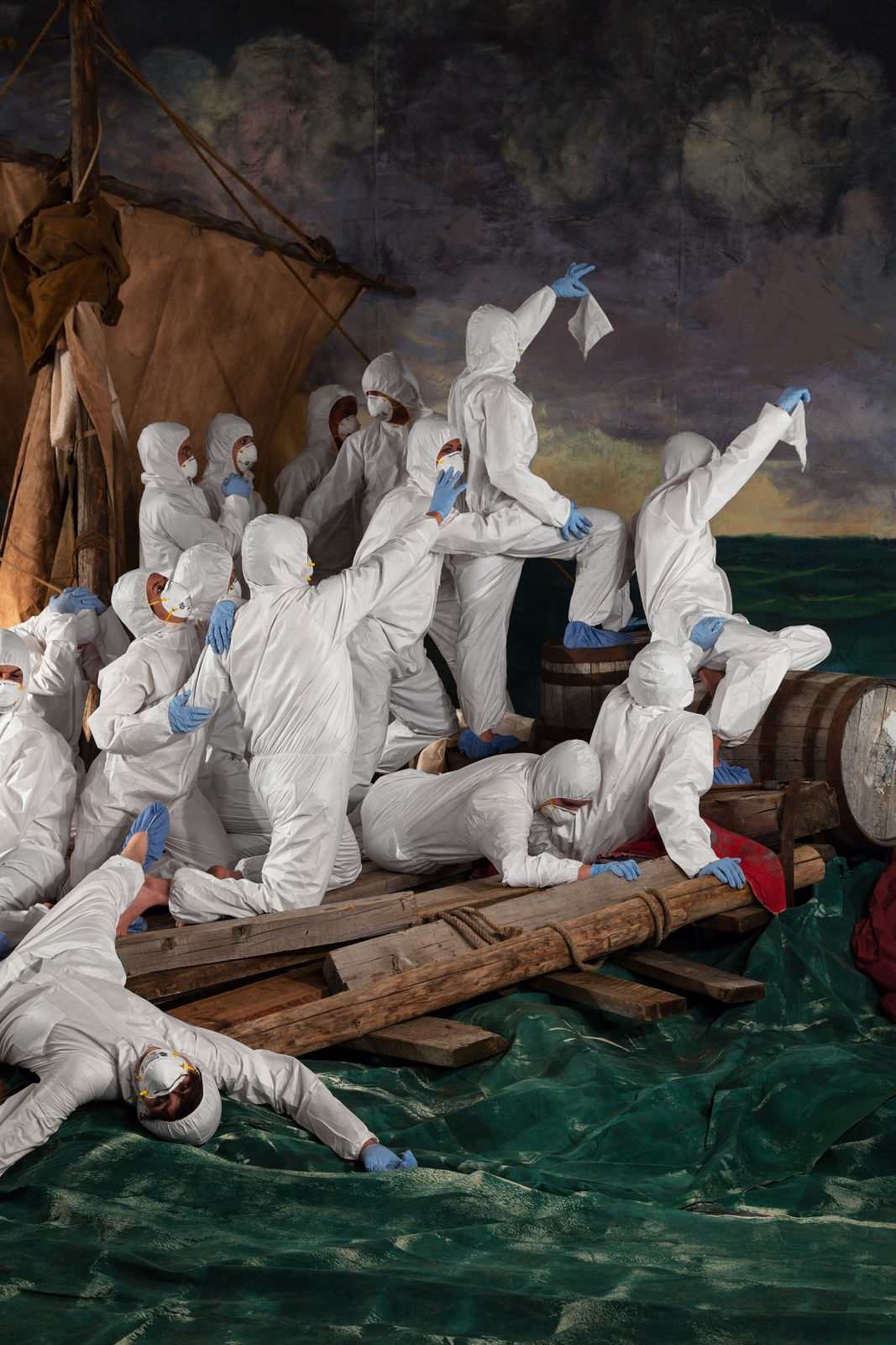 Adad Hannah, Raft of the Medusa (PPE) 4 / Le Radeau de la Méduse (EPI) 4, 2009-2020