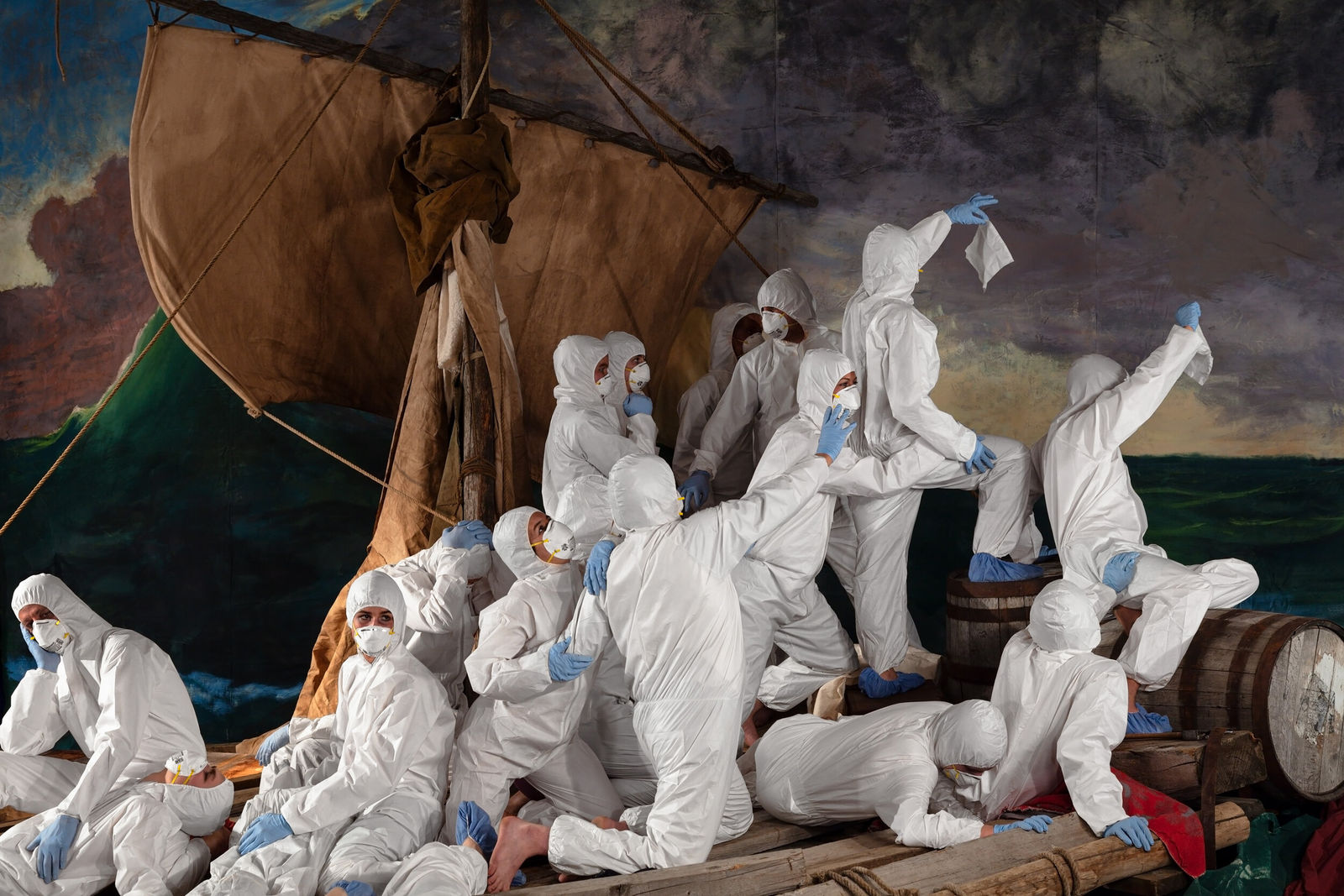 Adad Hannah, Raft of the Medusa (PPE) 2 / Le Radeau de la Méduse (EPI) 2, 2009-2020