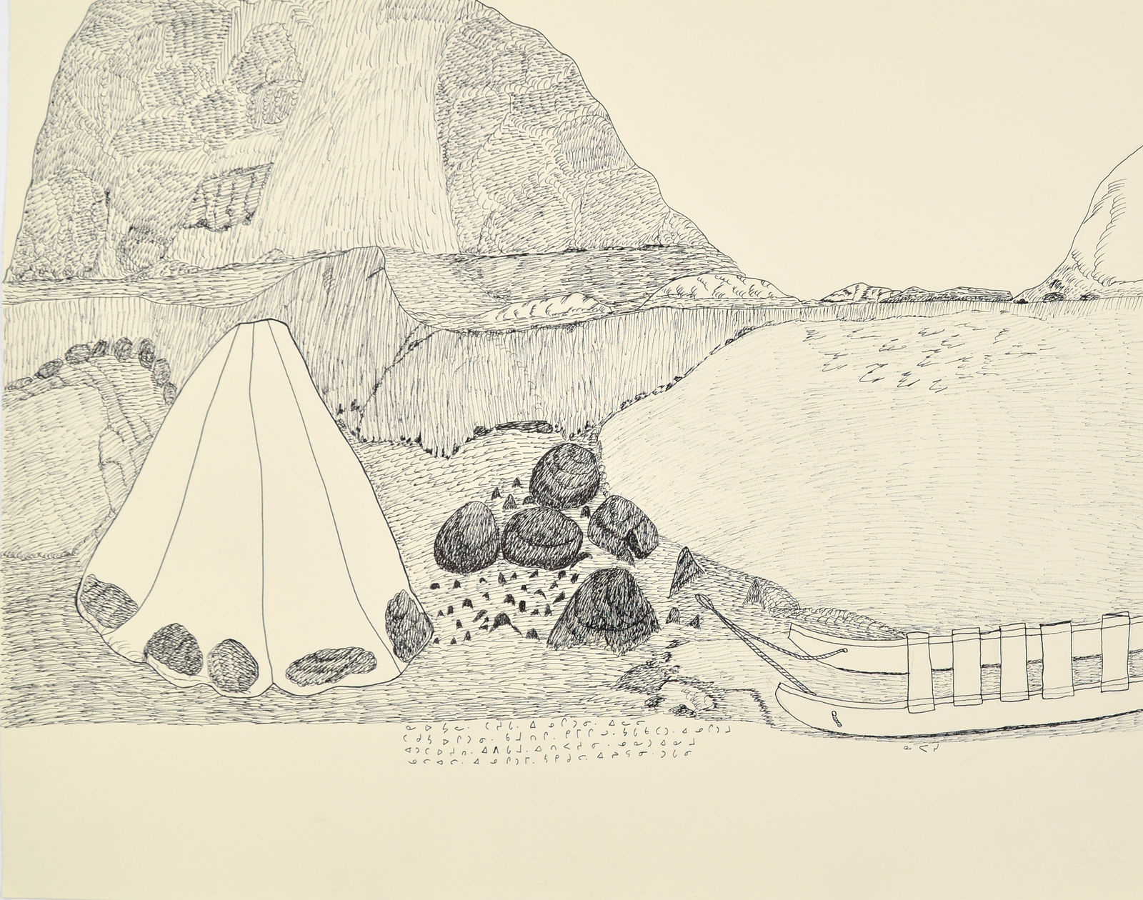 Napachie Pootoogook, Untitled (032-5385), 1999-2000