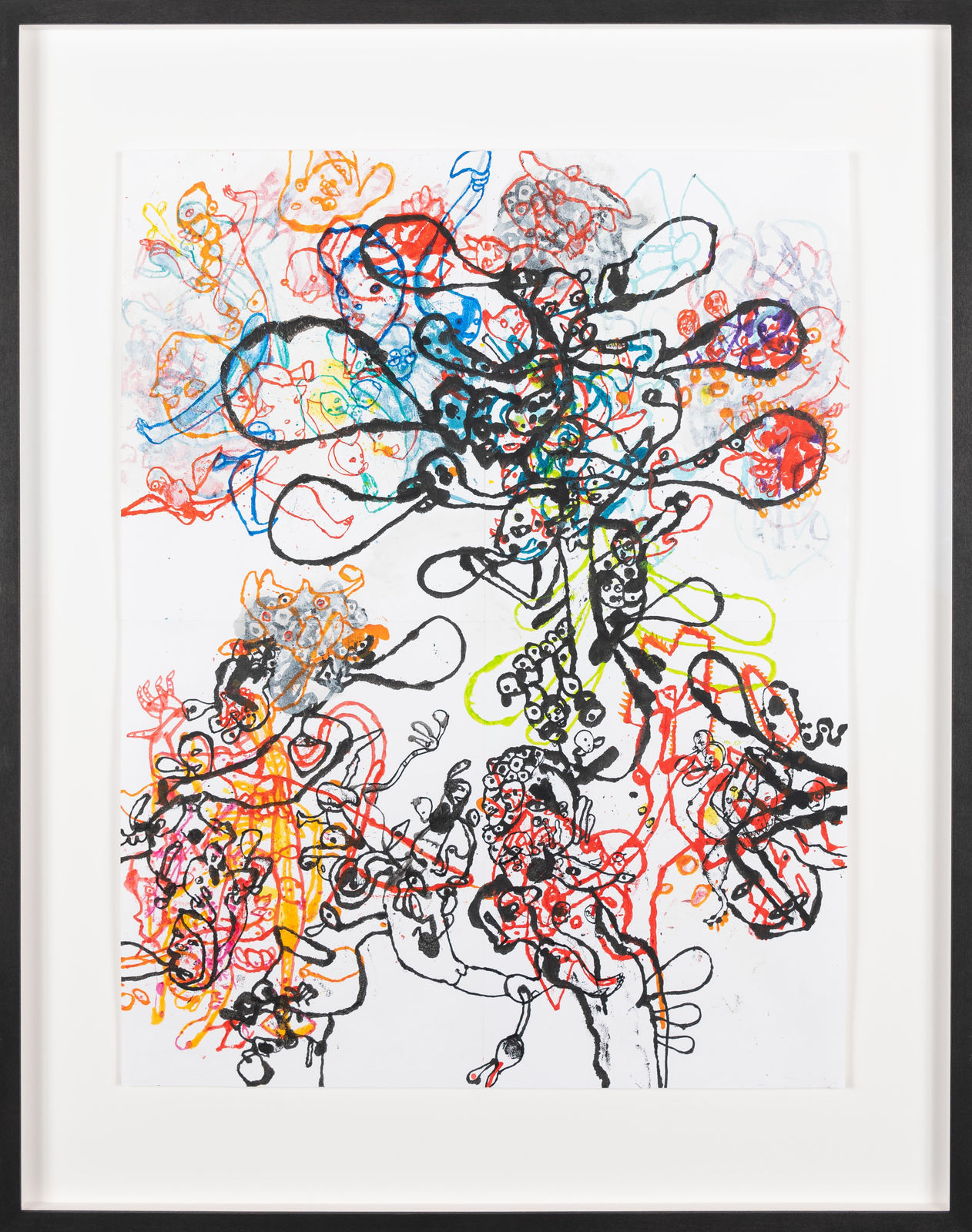 Ed Pien, The Hecklers, 2022